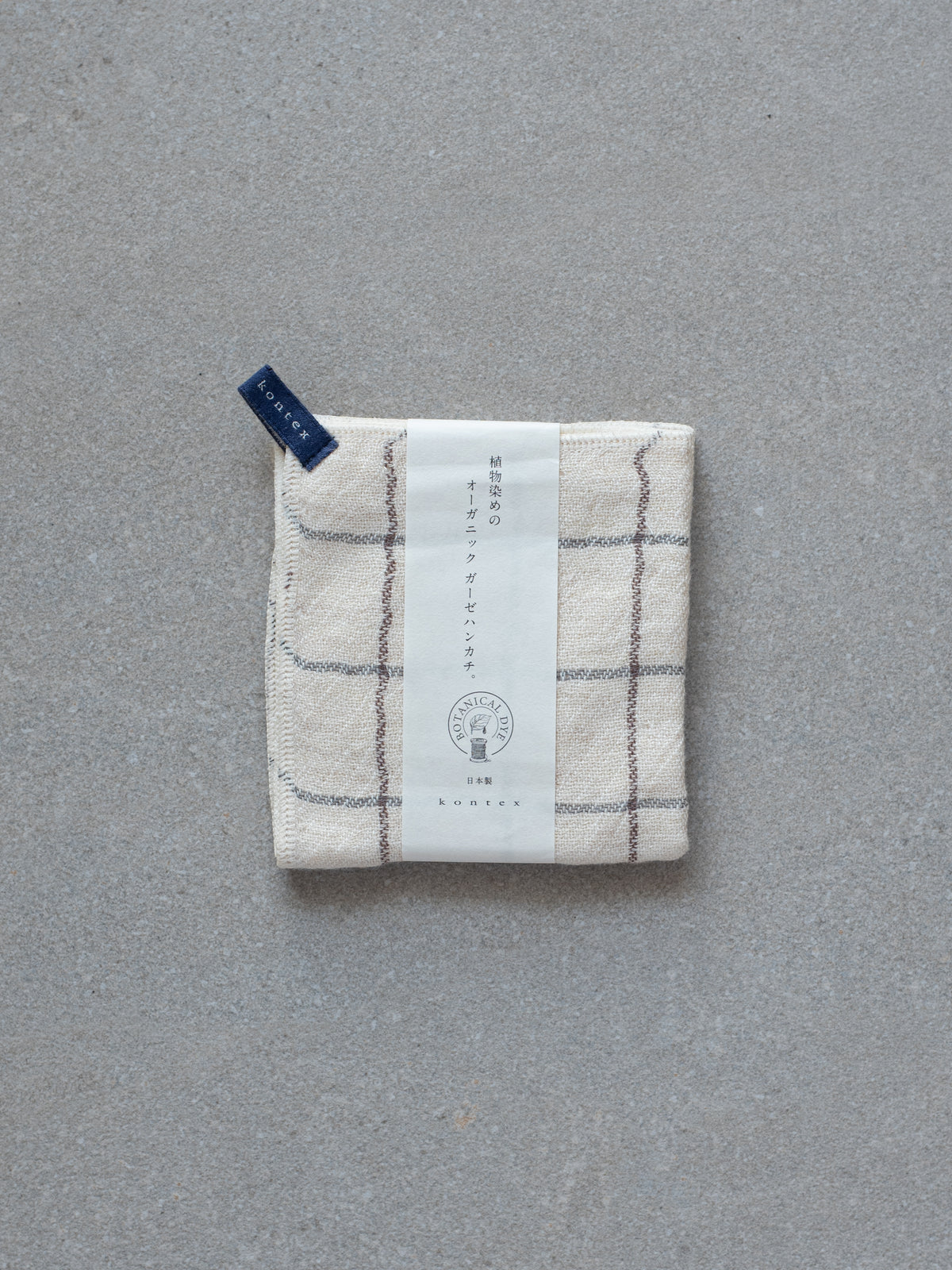 Graph Handkerchief - Earl Grey