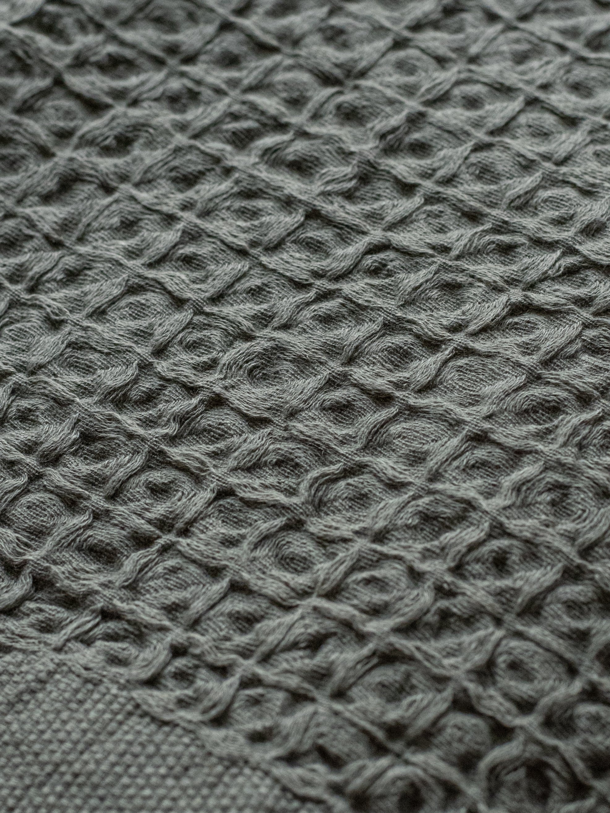 Heather Waffle Bath Towel X-Large - Khaki