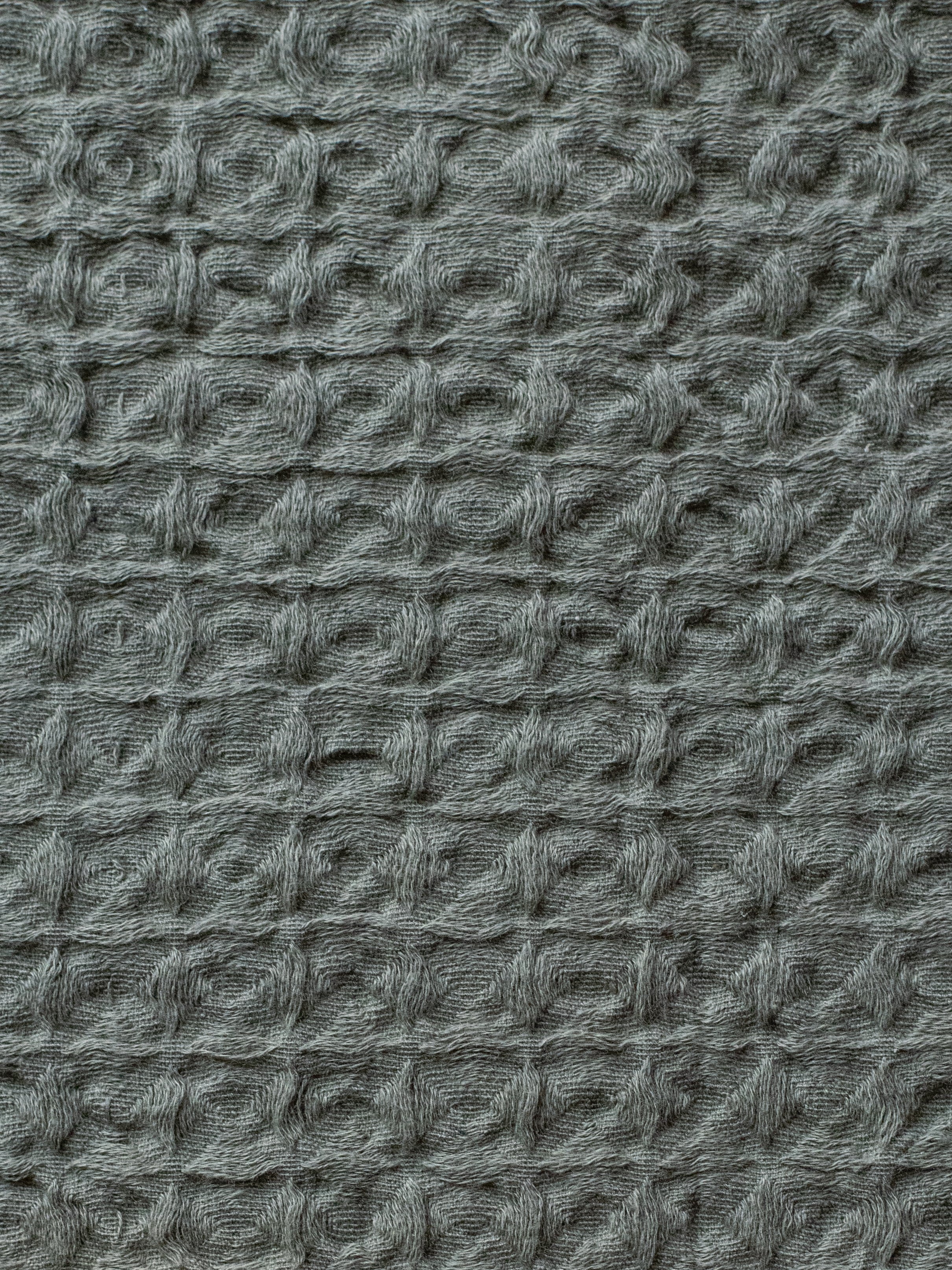 Heather Waffle Bath Towel X-Large - Khaki