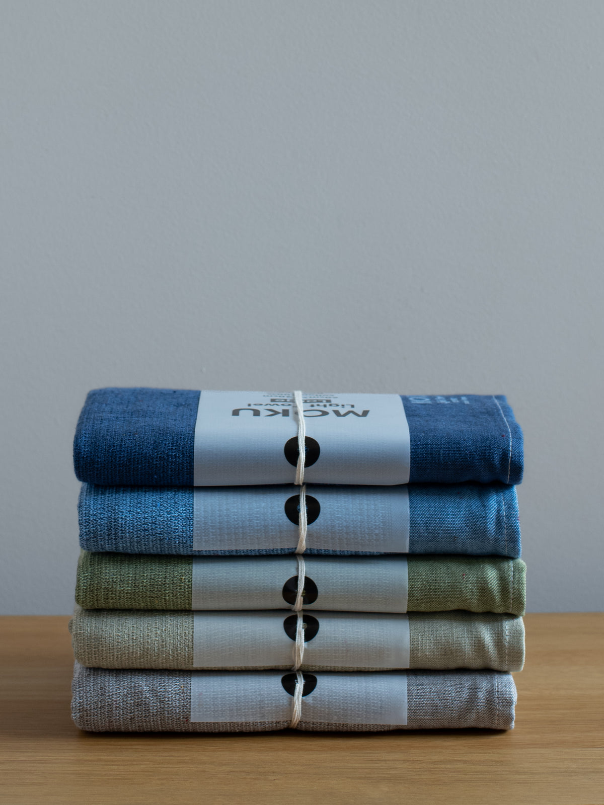 Moku Light Towel Large - Navy Blue