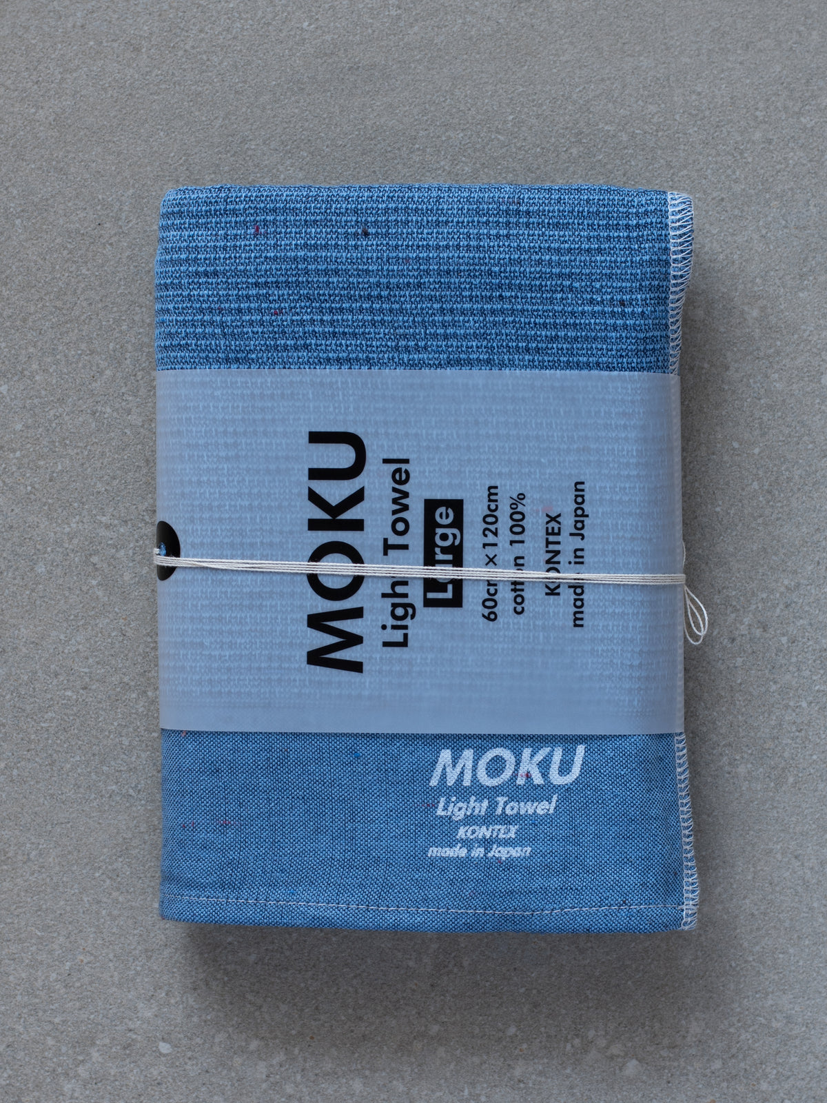 Moku Light Towel Large - Light Blue