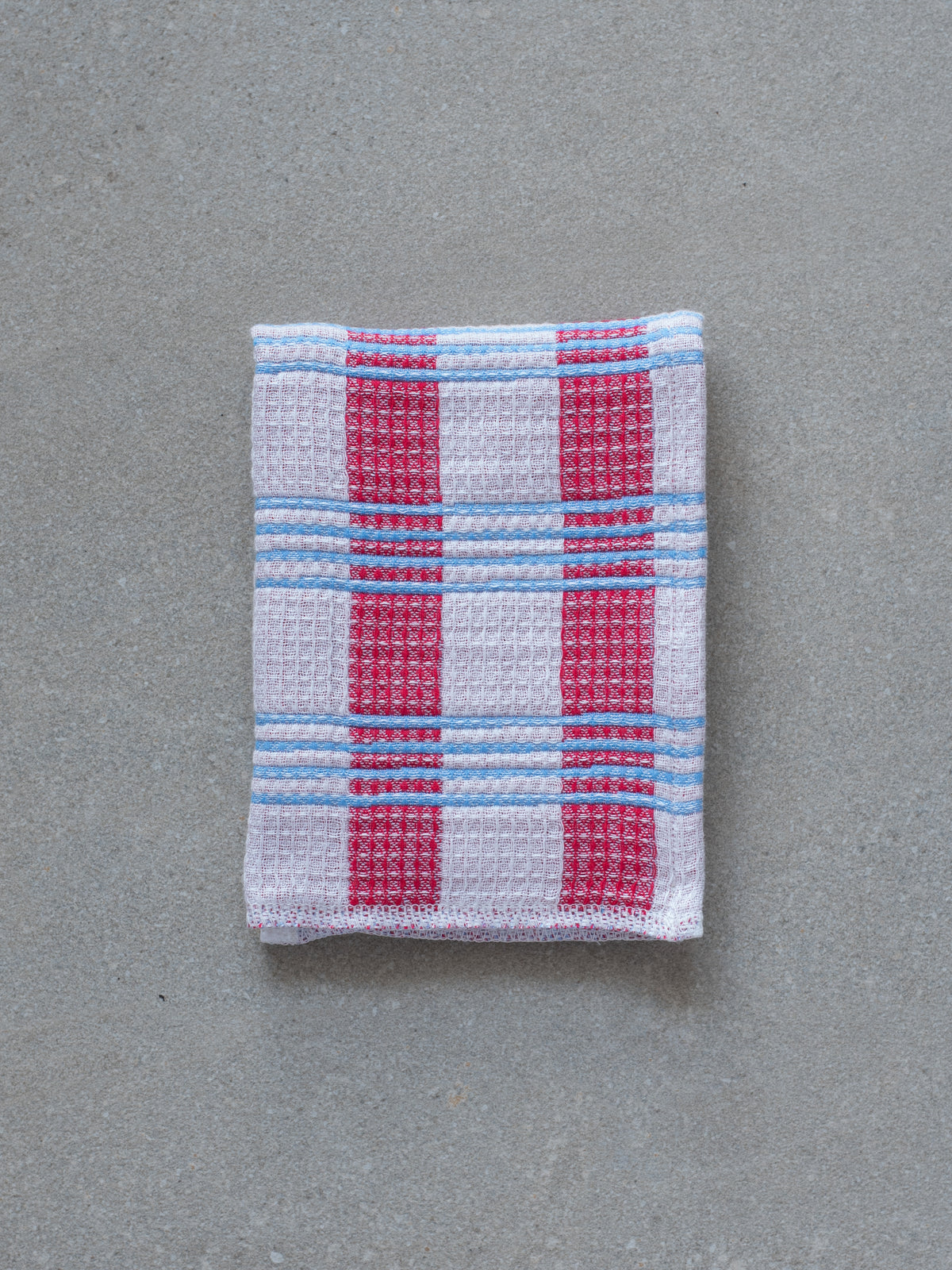 Mon Fukin Kitchen Cloth - Red Blue Check