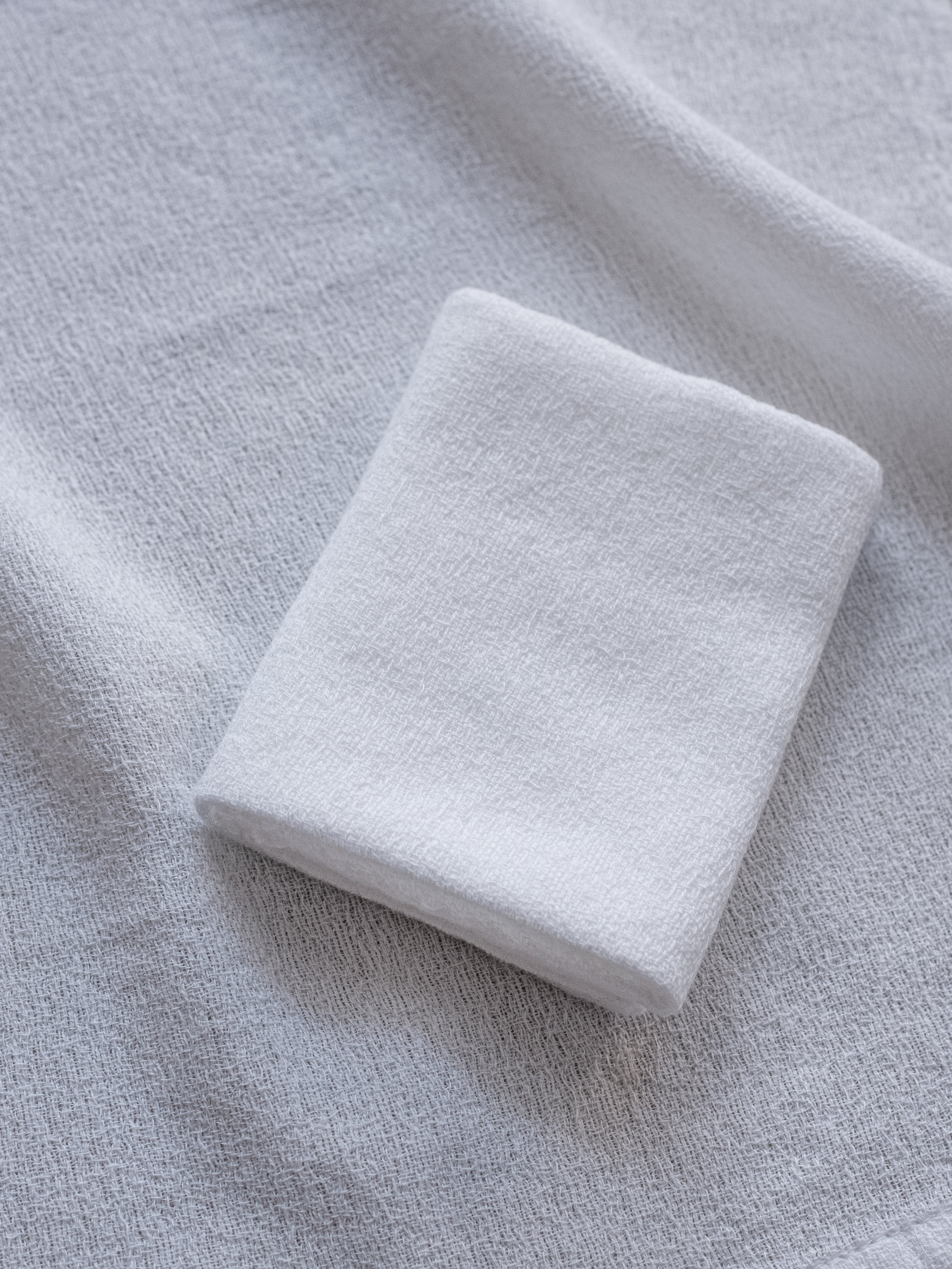 Yawakaru Gauze Cloths - White (Set of 2)