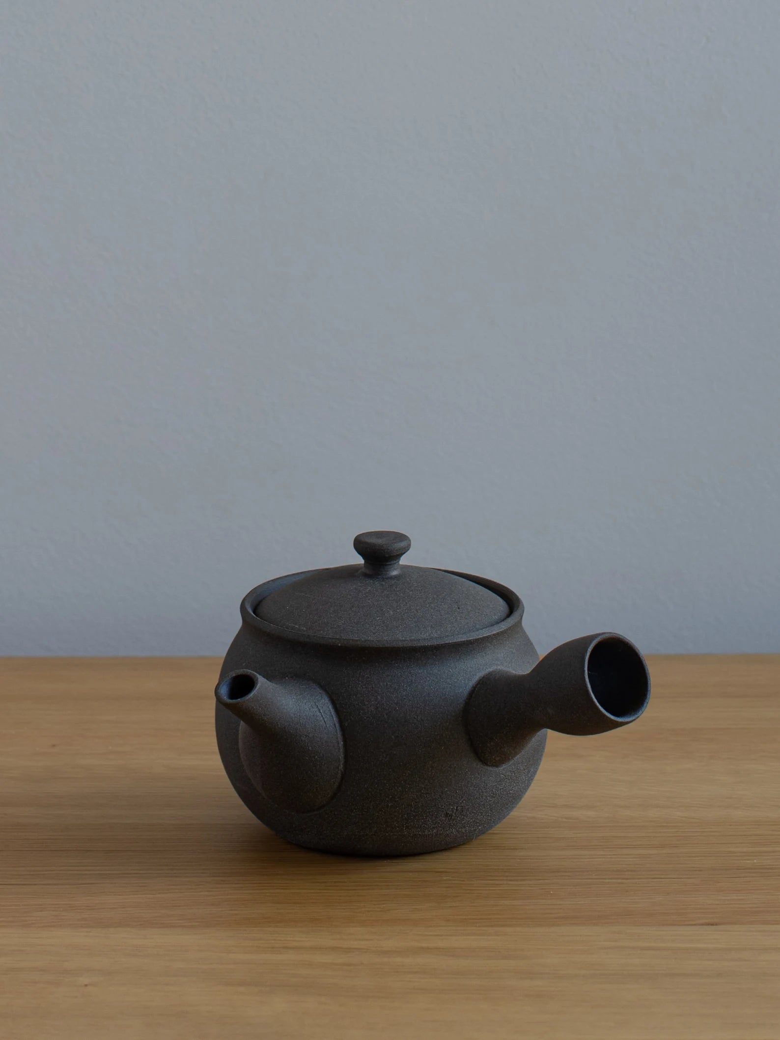 Kyusu Dark Clay Teapot