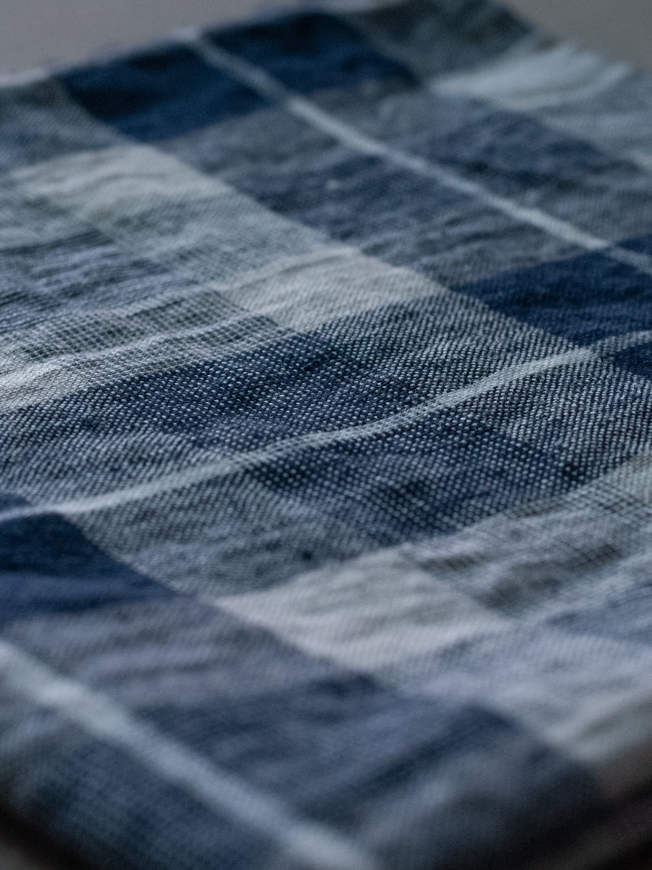 Square Kitchen Cloth - Parcelle Dark Blue