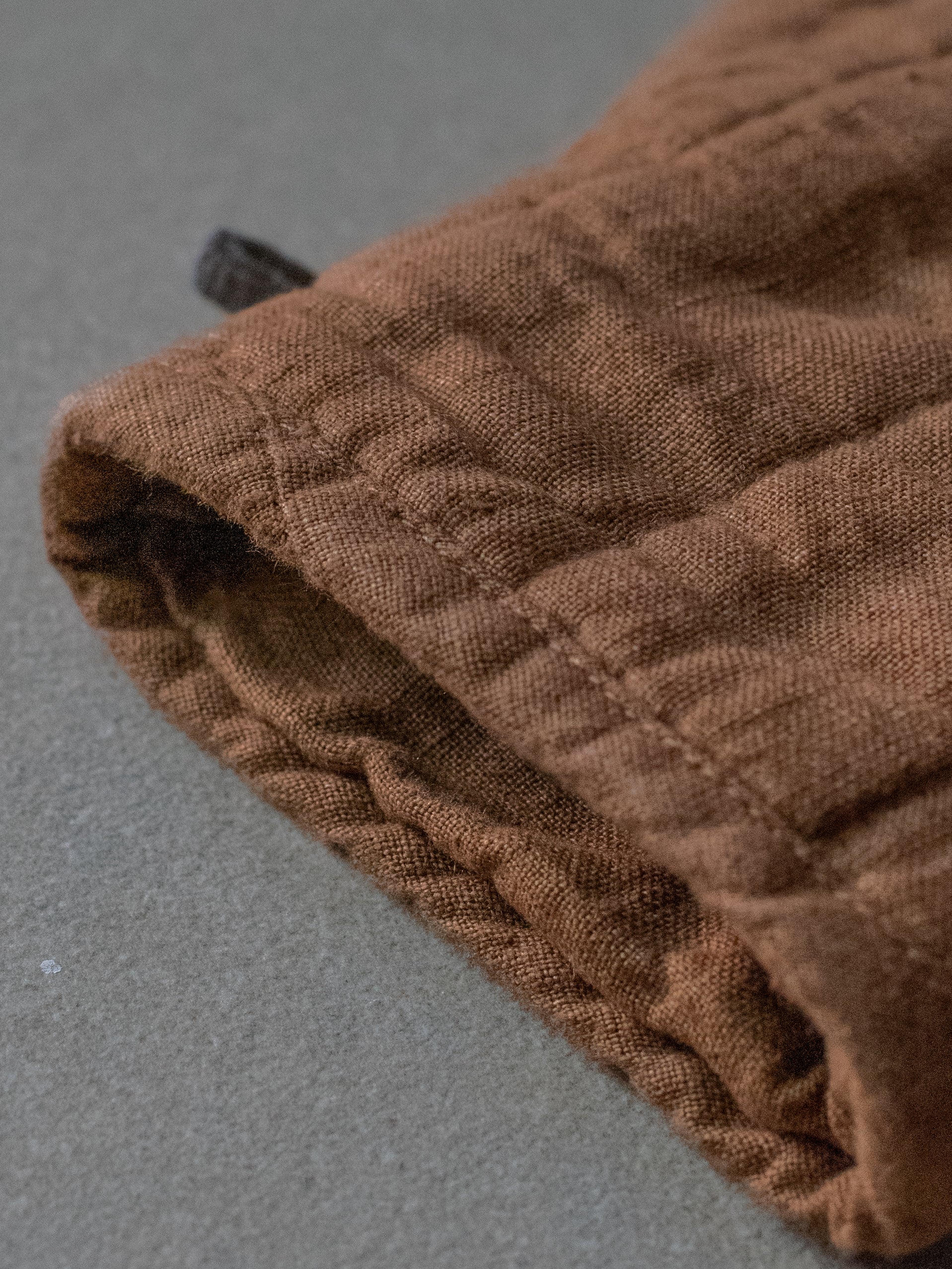 Oven Mitt - Ochre Brown
