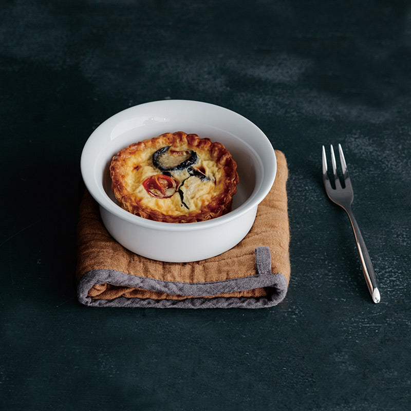 Square Oven Mitt - Ochre Brown