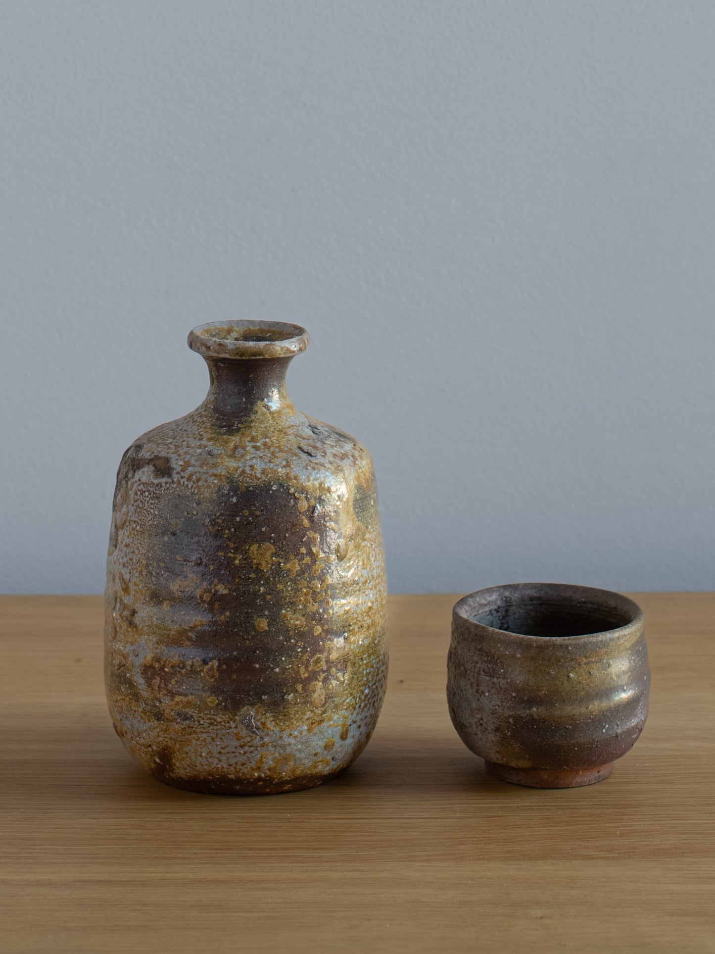 Bizen Ware Sake Gift Set