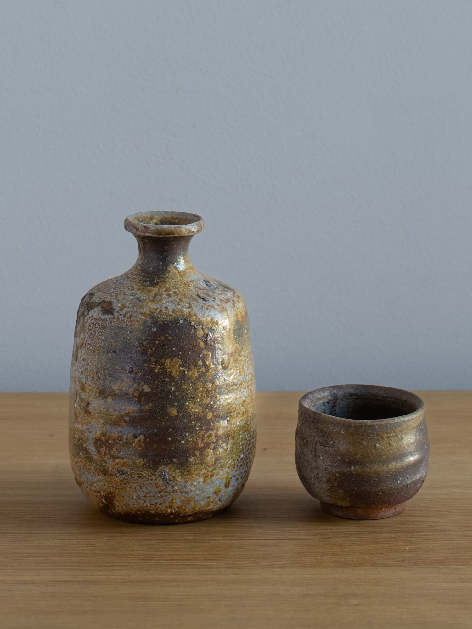 Bizen Ware Sake Gift Set