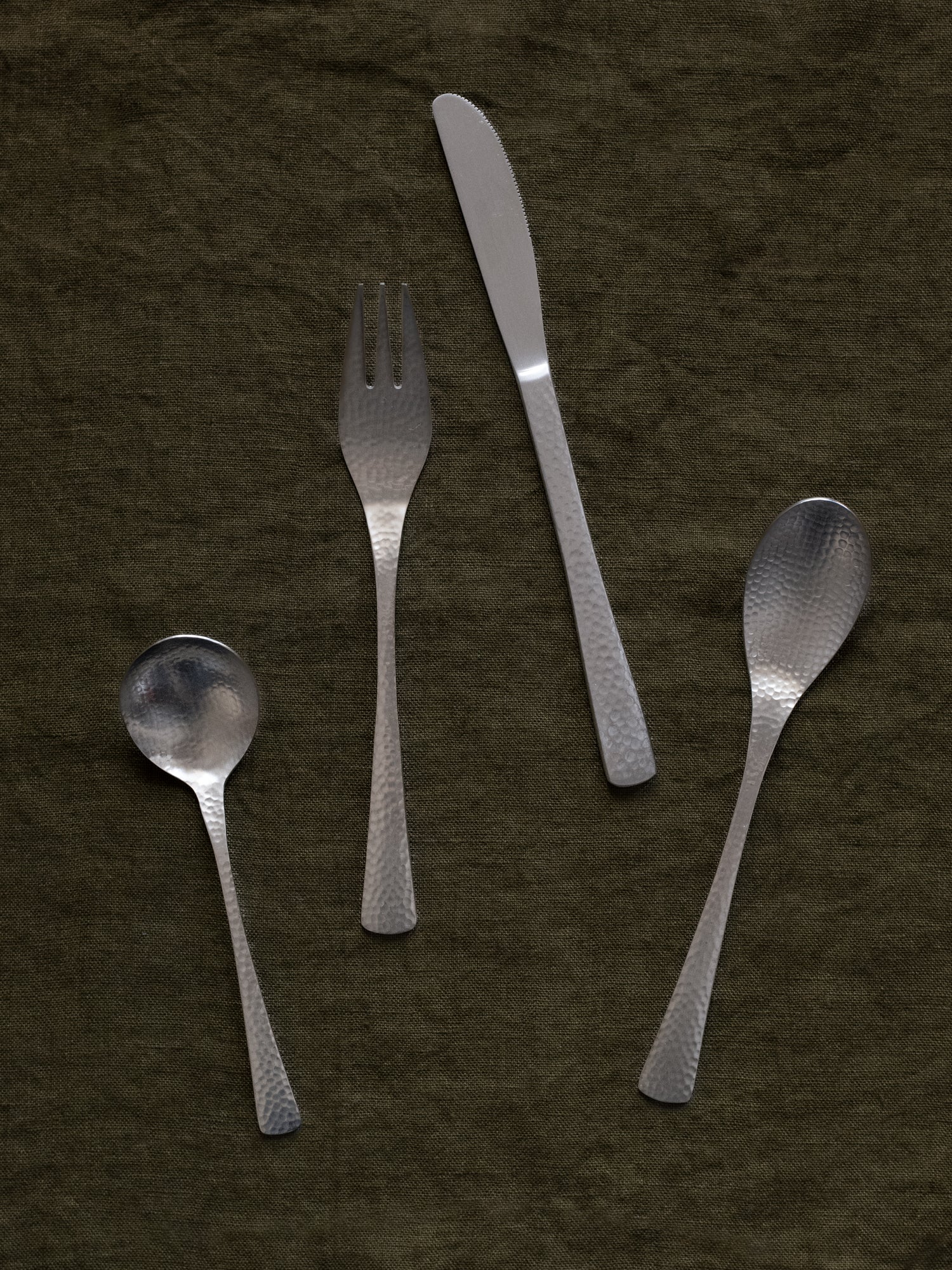 Nagomi Hammered Cutlery - Spoon (2 pieces)