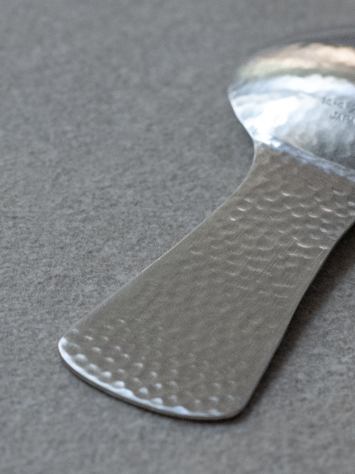 Nagomi Hammered Tea Scoop