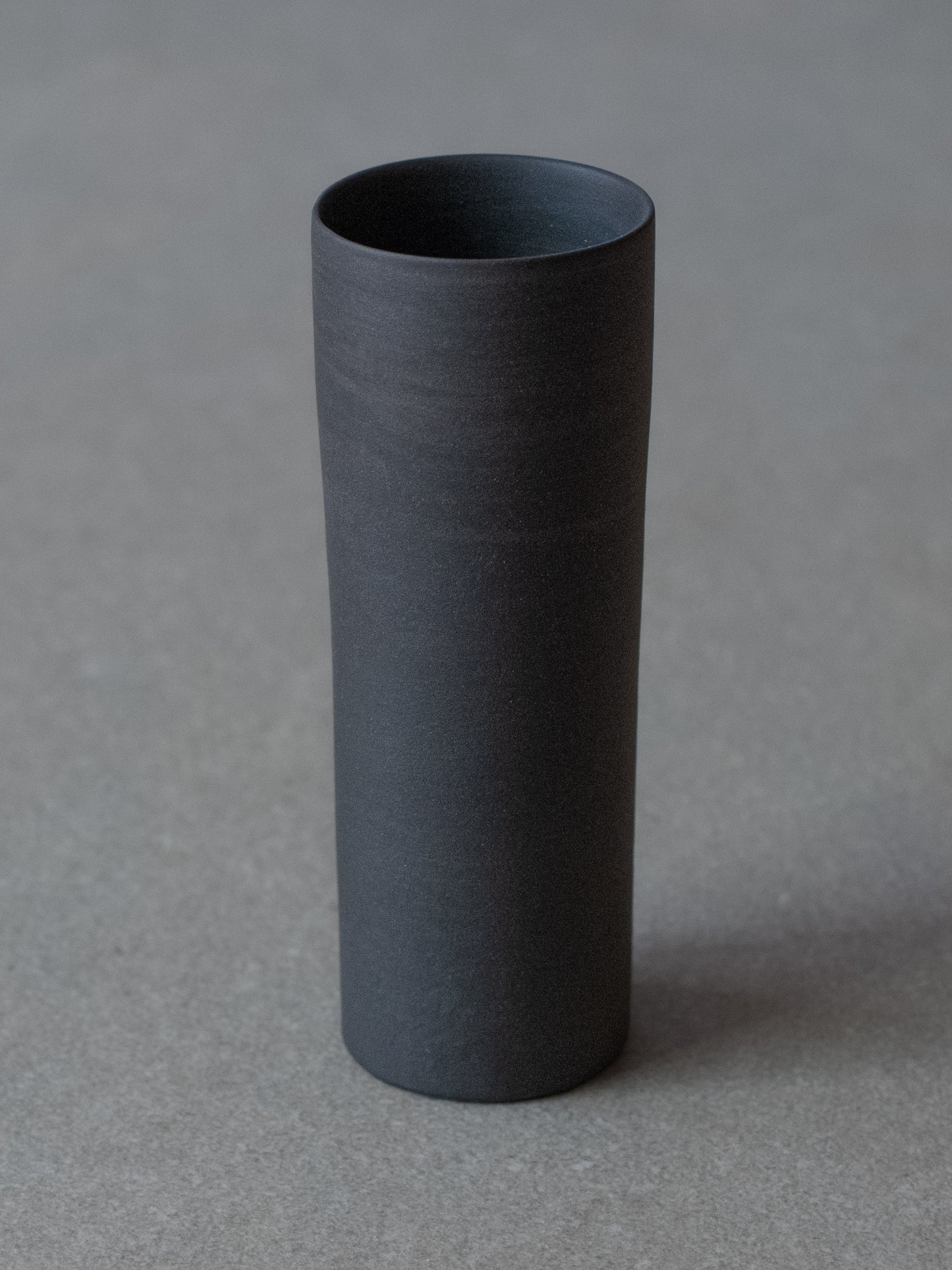 Cylinder Vase - Black