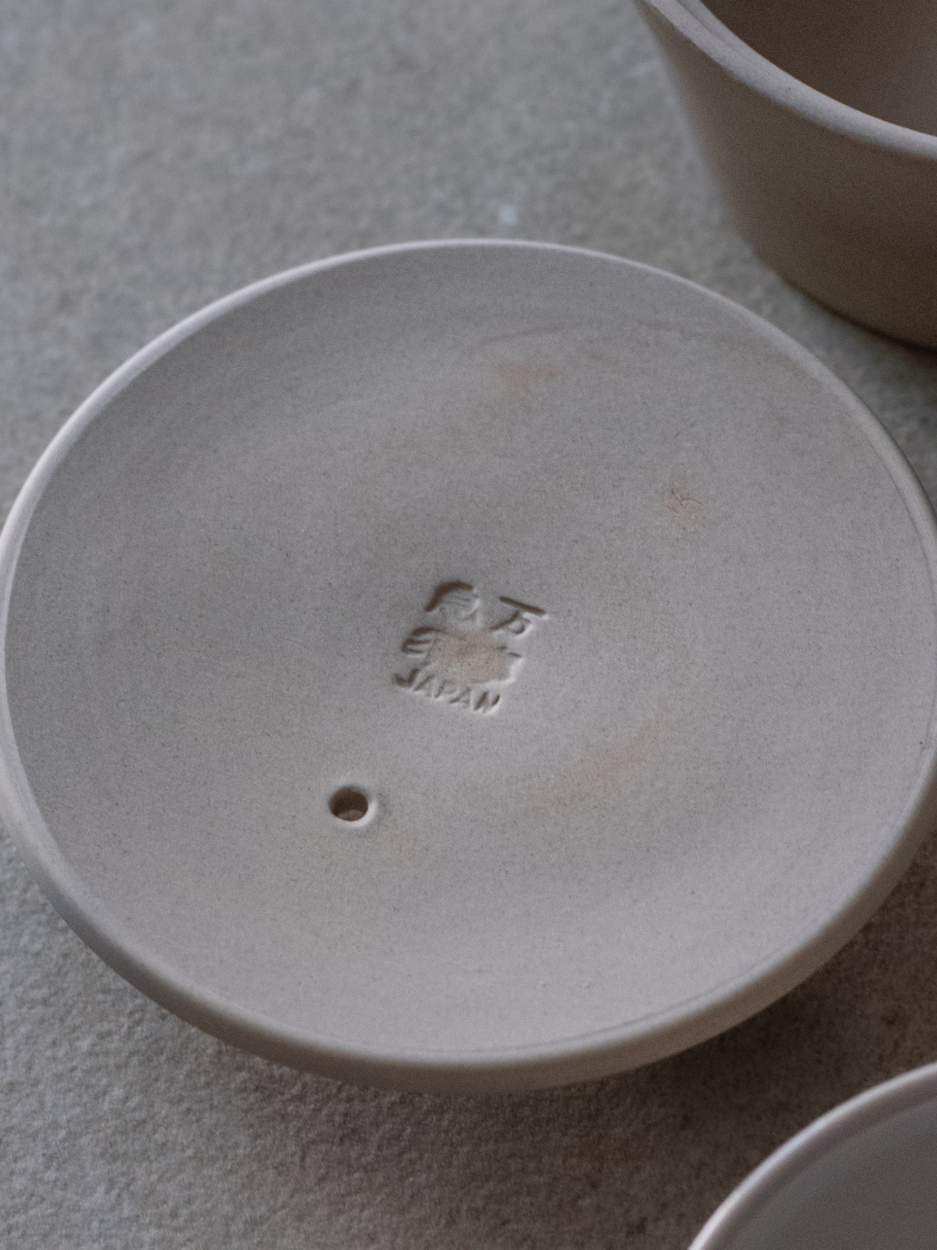 Ireko Chaki Houhin & Cup Set - Sand