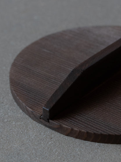 Burnished Cedar Drop Lid - 16cm
