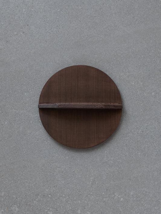 Burnished Cedar Drop Lid - 16cm