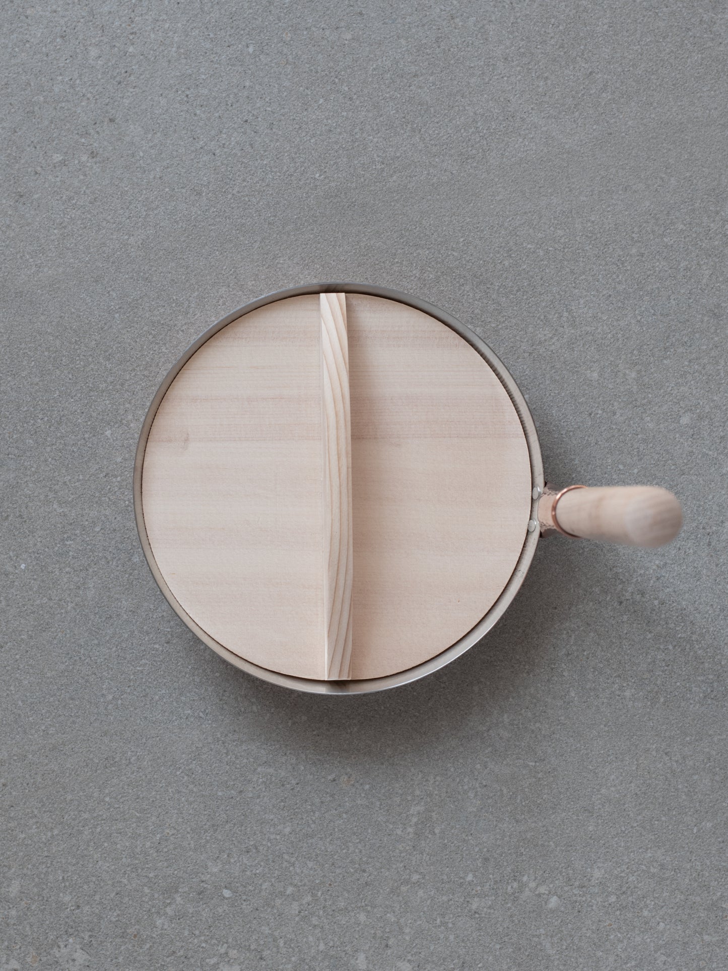 Wooden Drop Lid - 16cm