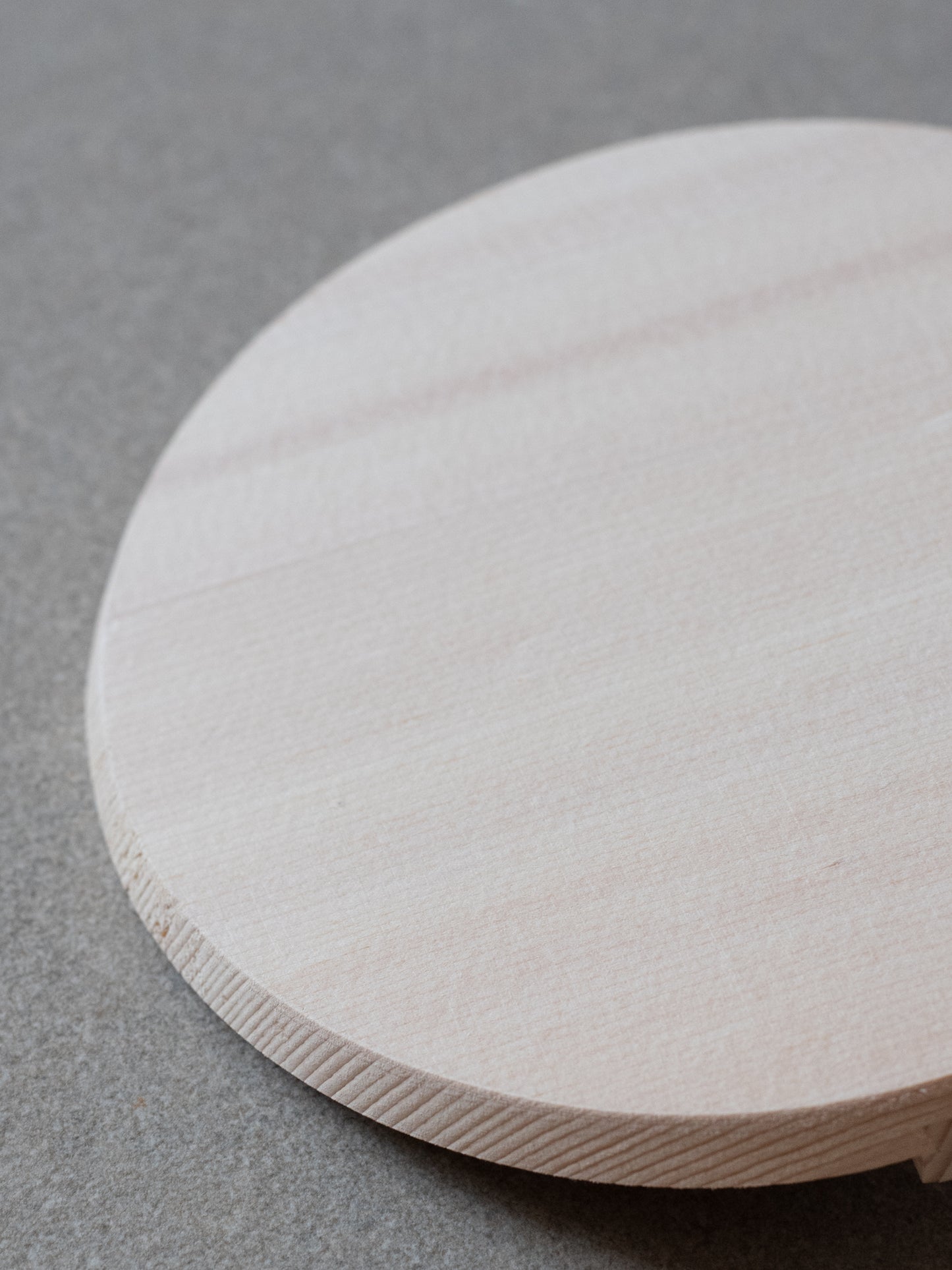 Wooden Drop Lid - 16cm