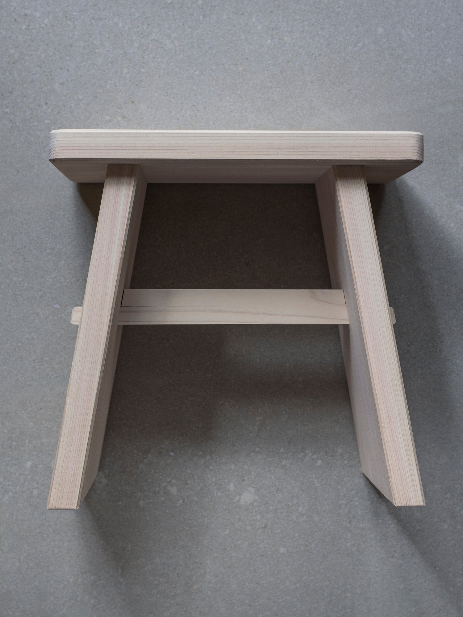 Hinoki Japanese Bath Stool - Large