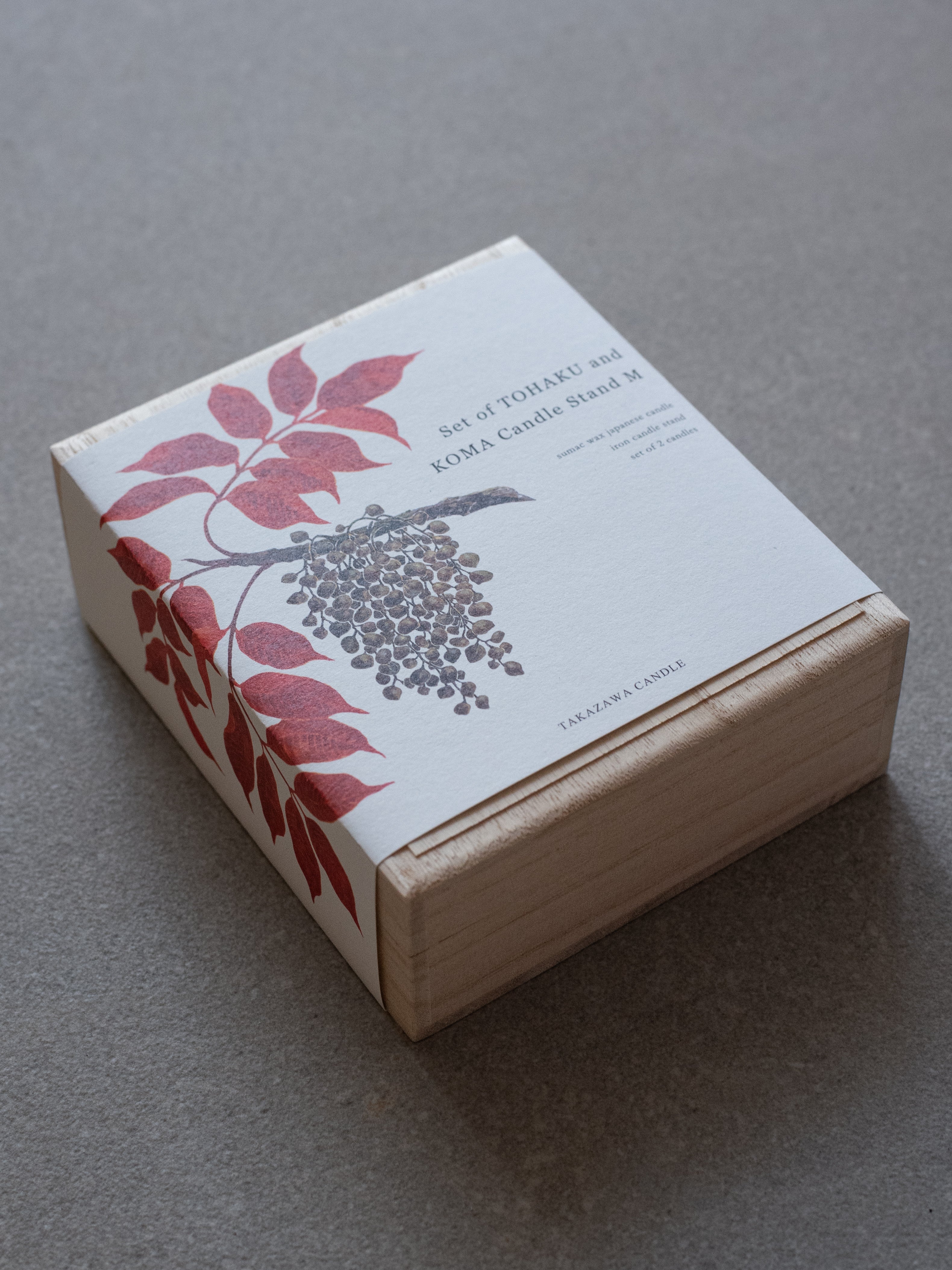 Tohaku Candle Gift Set - Medium