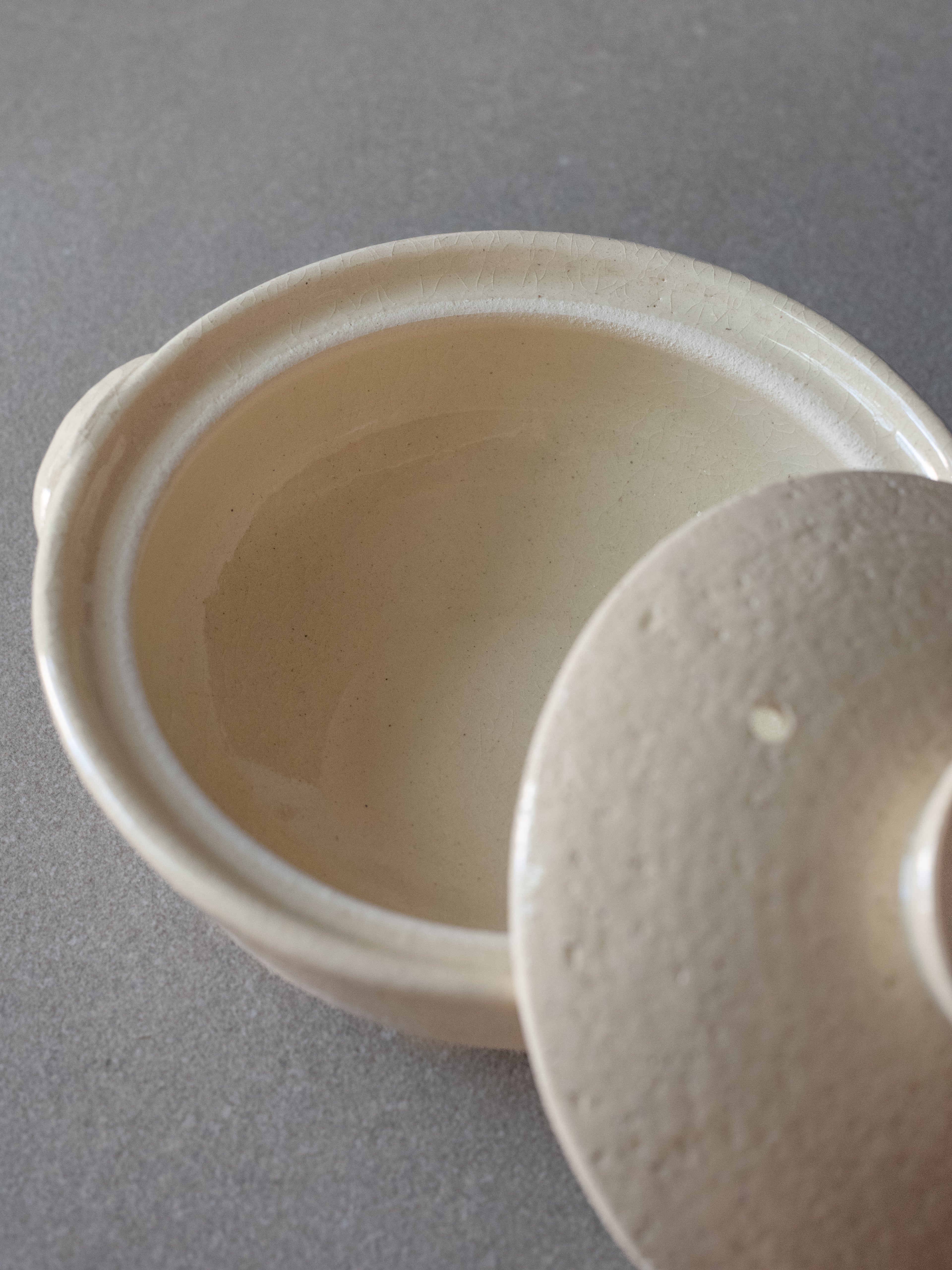 Small Ko-Iga Donabe - Off White