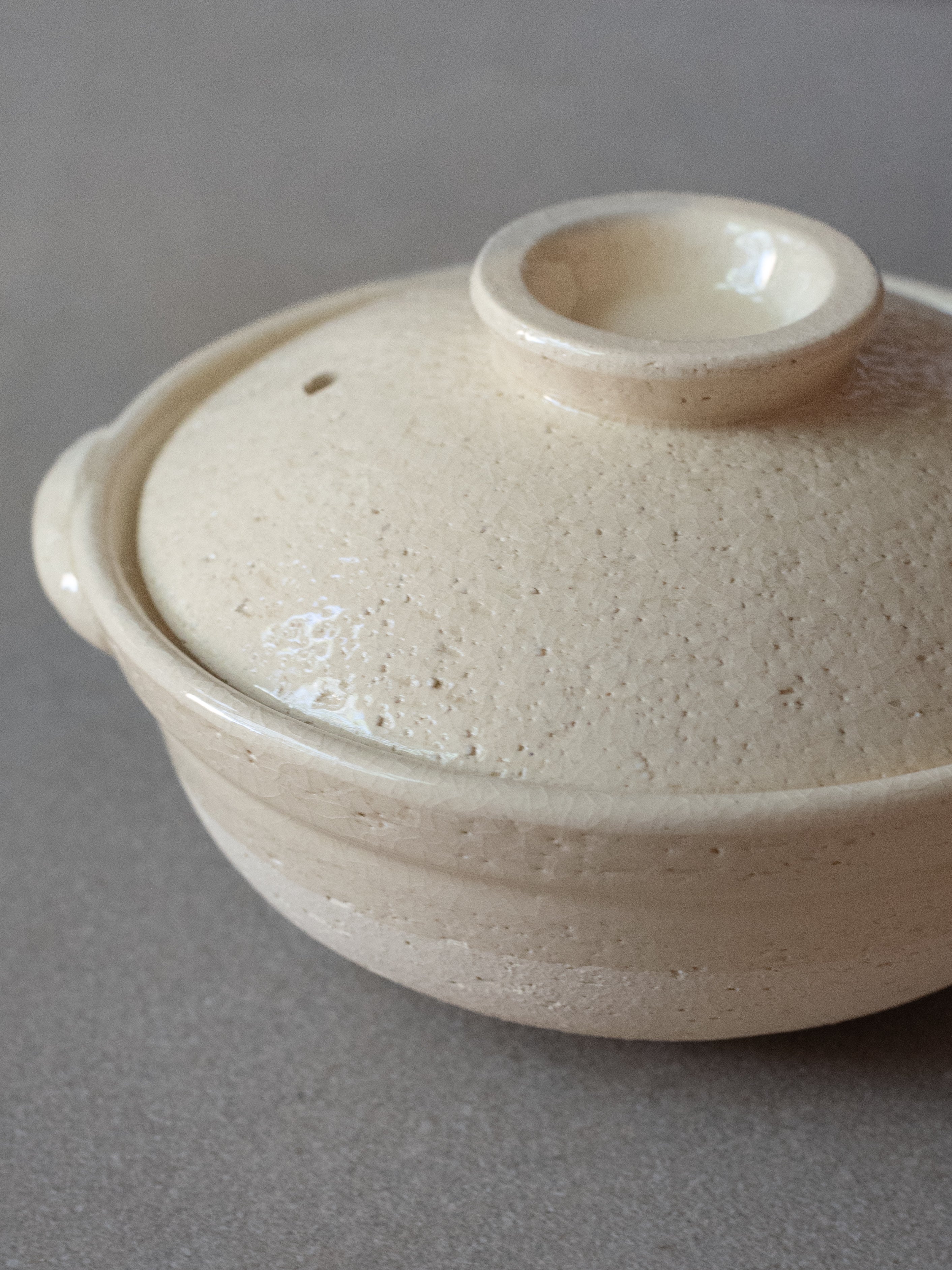 Small Ko-Iga Donabe - Off White