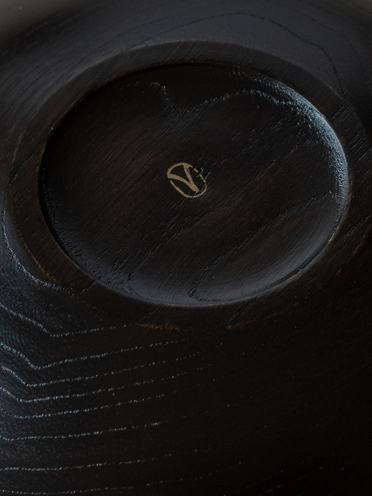 Black Urushi Lacquer Main Plate