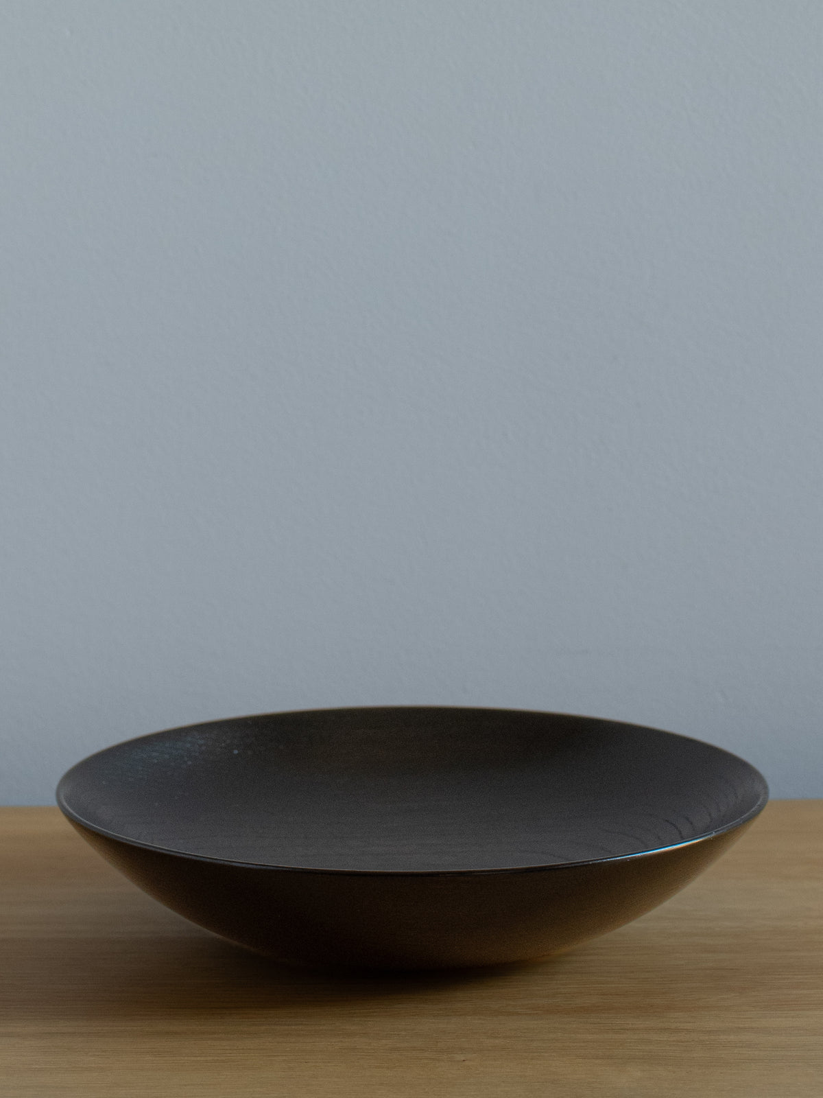 Black Urushi Lacquer Main Plate