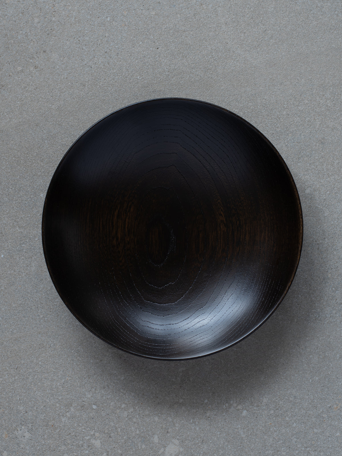 Black Urushi Lacquer Main Plate