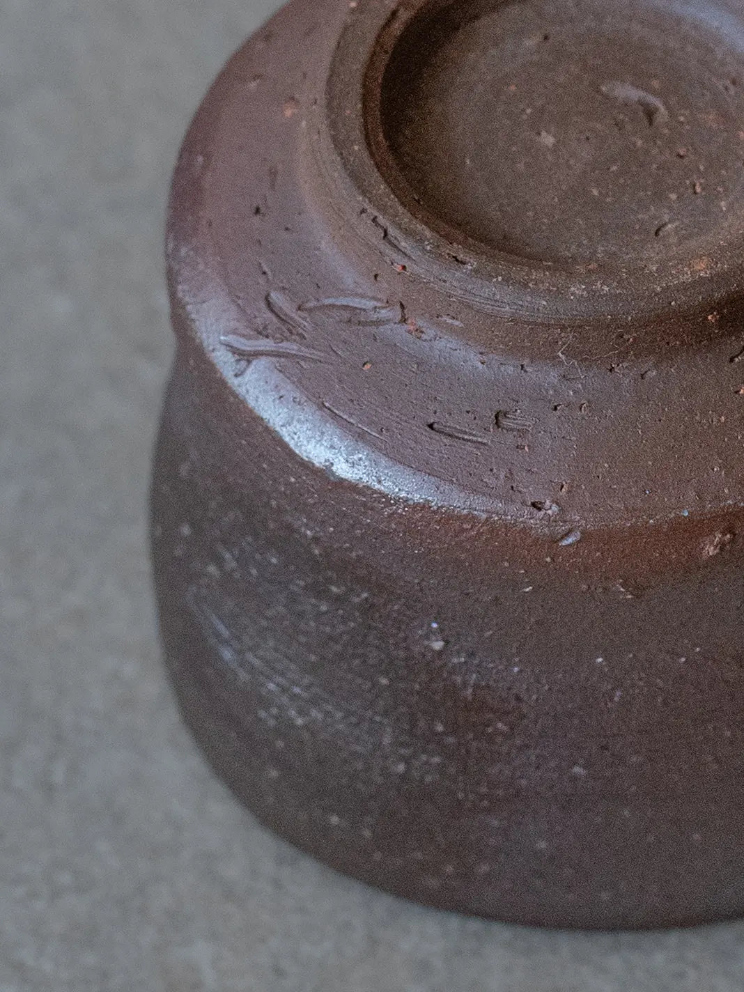 Yasushi Nakai Bizen sake set, view 9