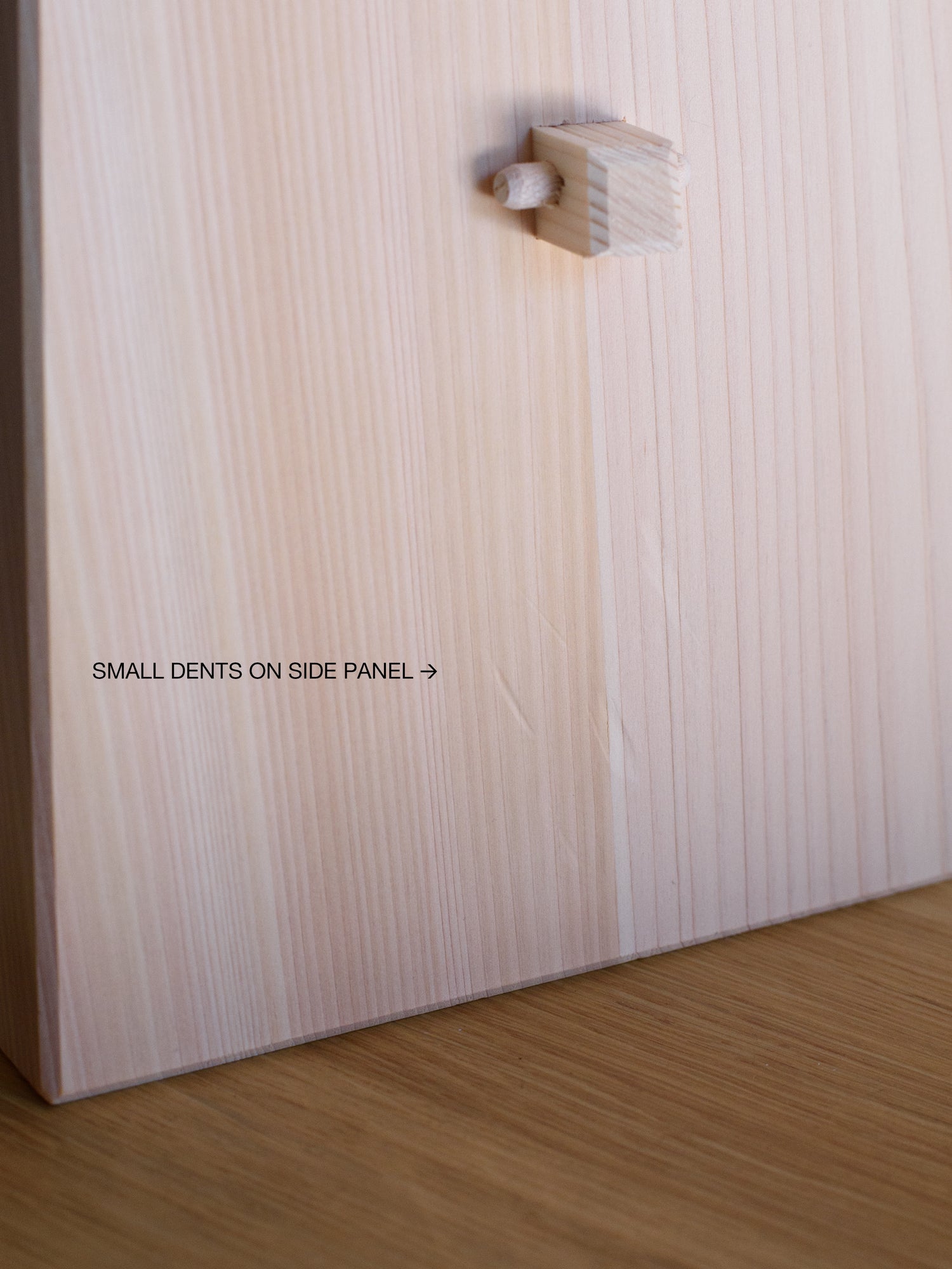 Factory Seconds: Hinoki Japanese Bath Stool - Medium