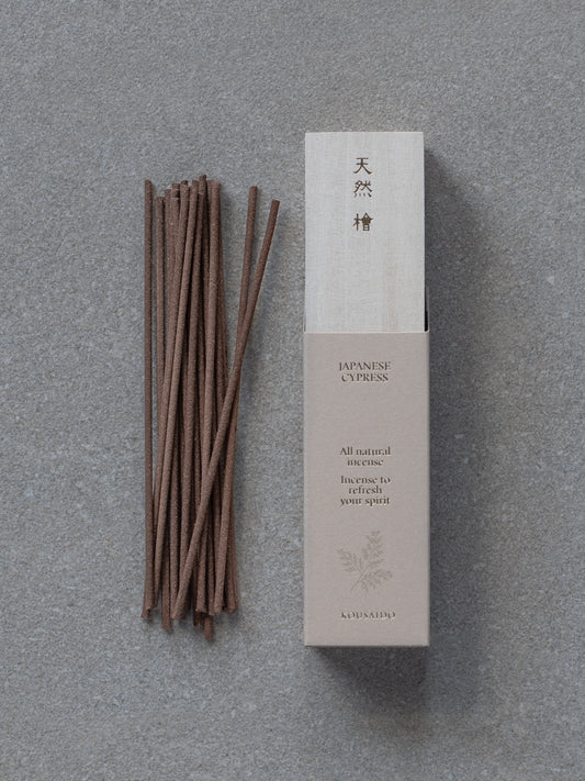 Tennen Japanese Cypress Incense Sticks