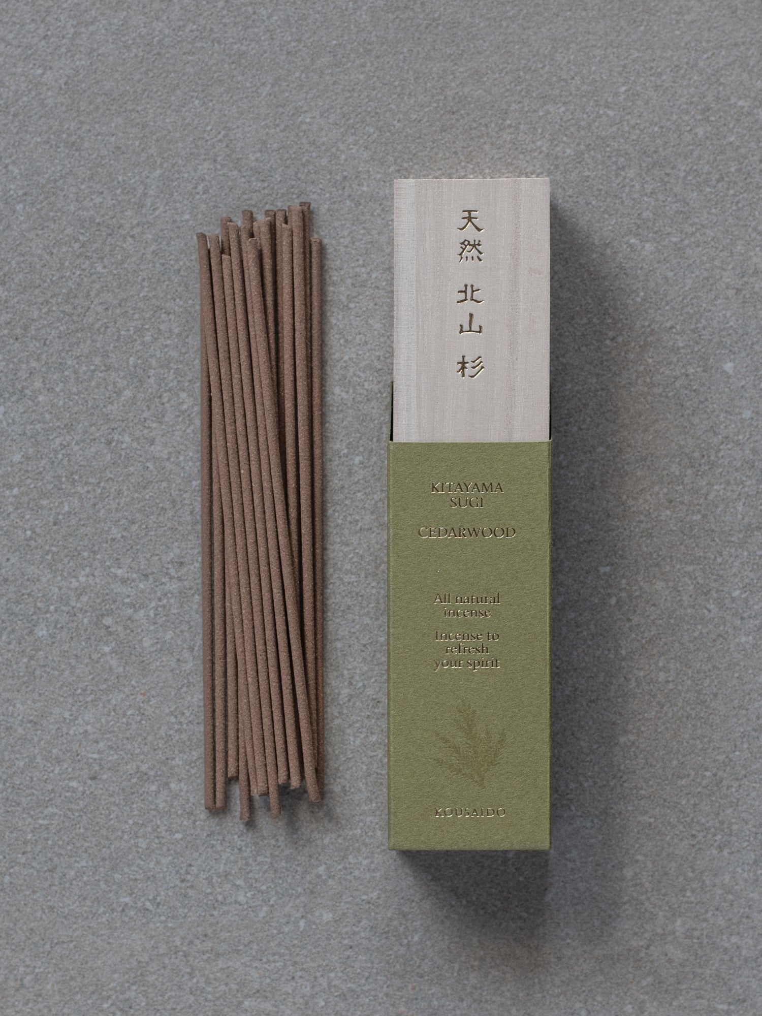 Tennen Japanese Kitayama Cedarwood Incense Sticks