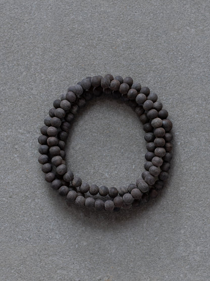 Kokutan Ebony 108 Beads Bracelet