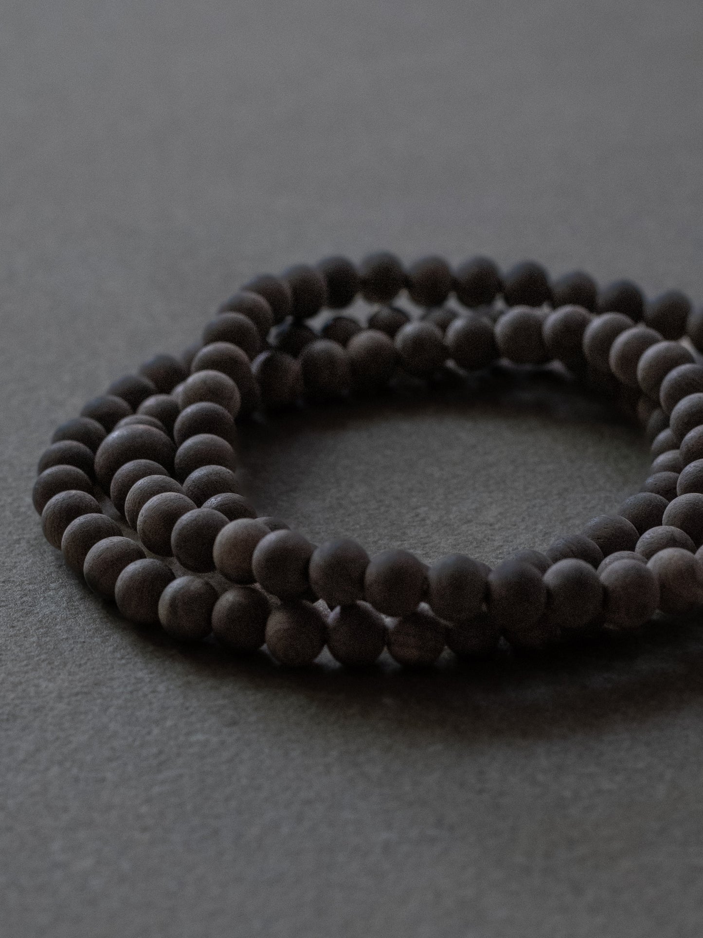 Kokutan Ebony 108 Beads Bracelet