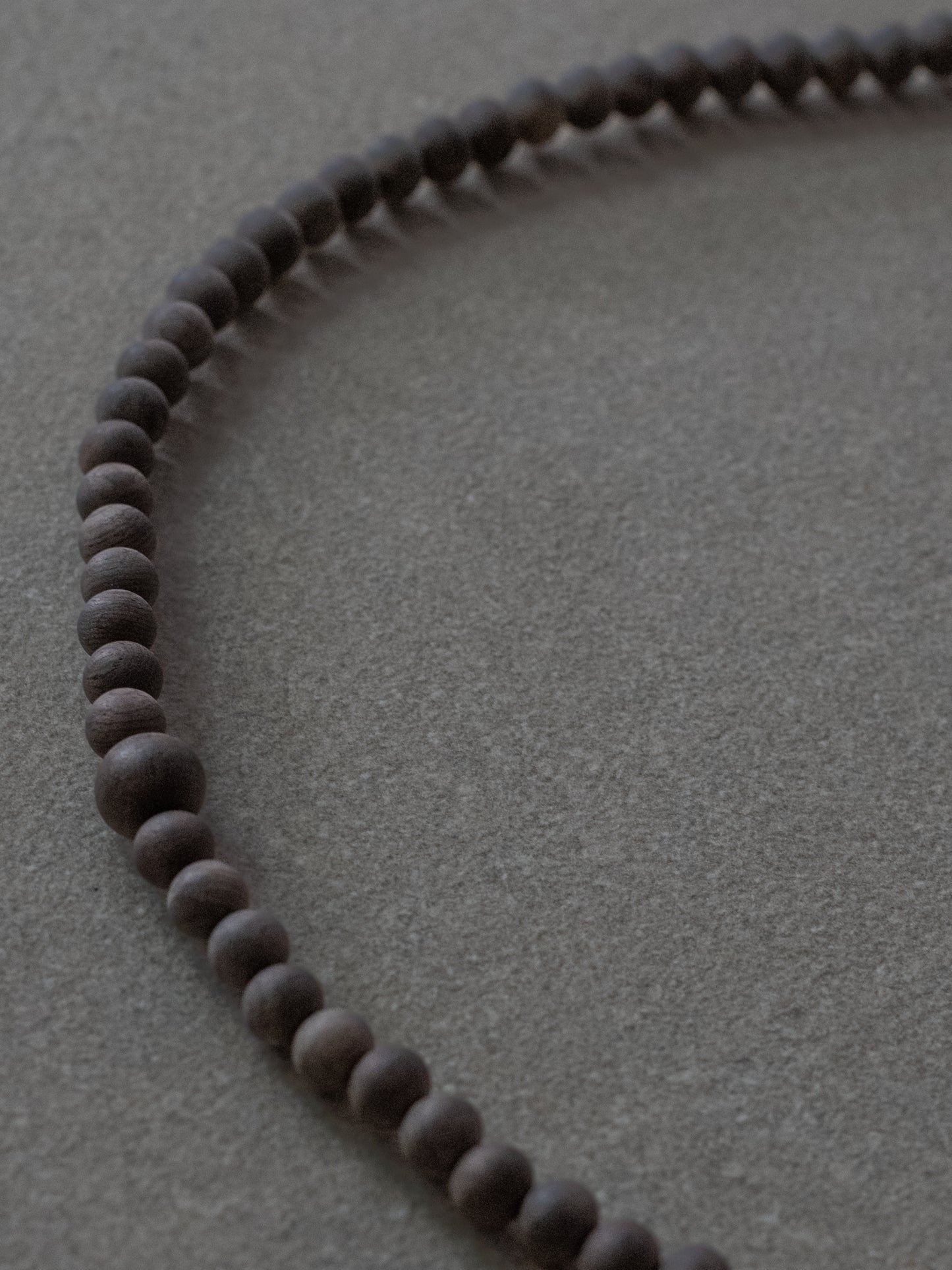 Kokutan Ebony 108 Beads Bracelet