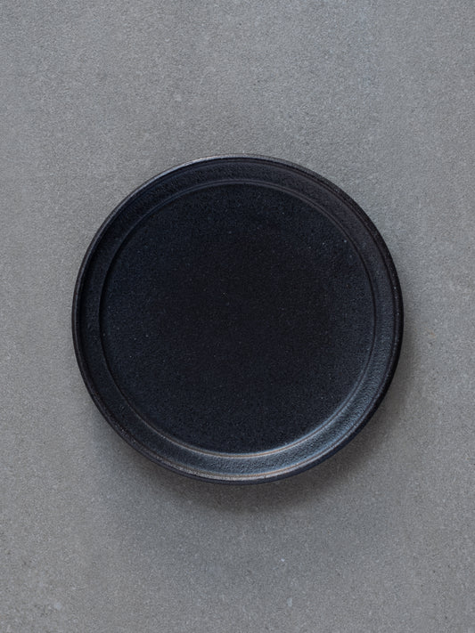 Black Le Temps Plate - Medium
