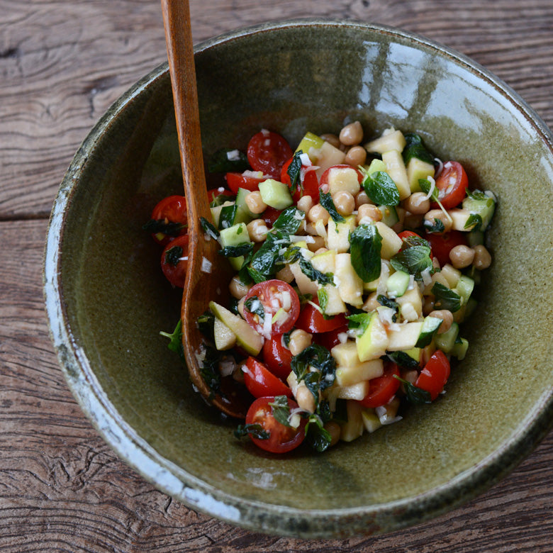 Bon Accueil Serving Bowl - Olive