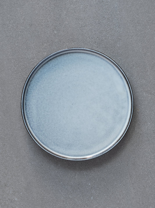 White Cerchio Plate - Medium
