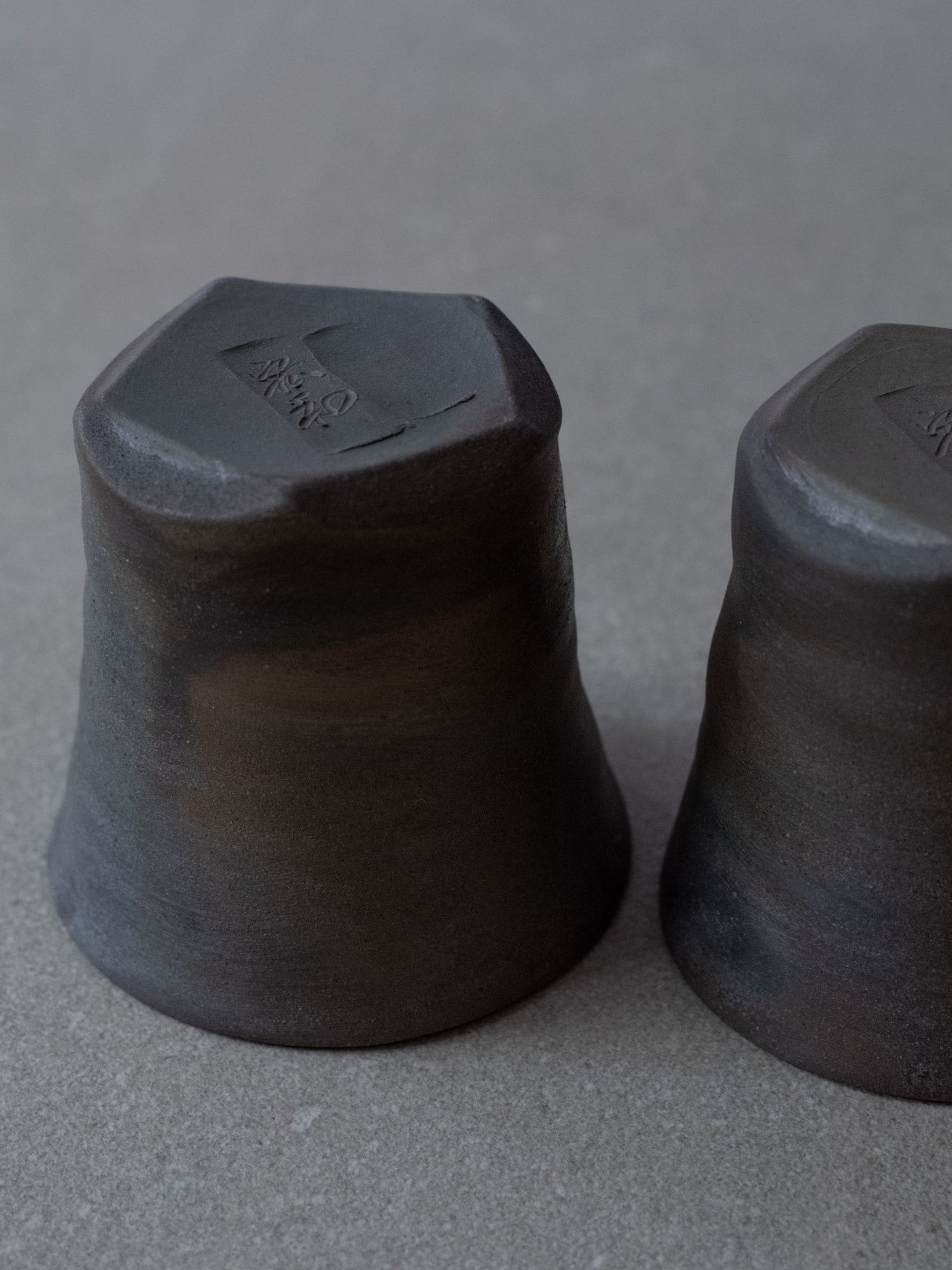 Bizen Ware Cups (Set of 2)