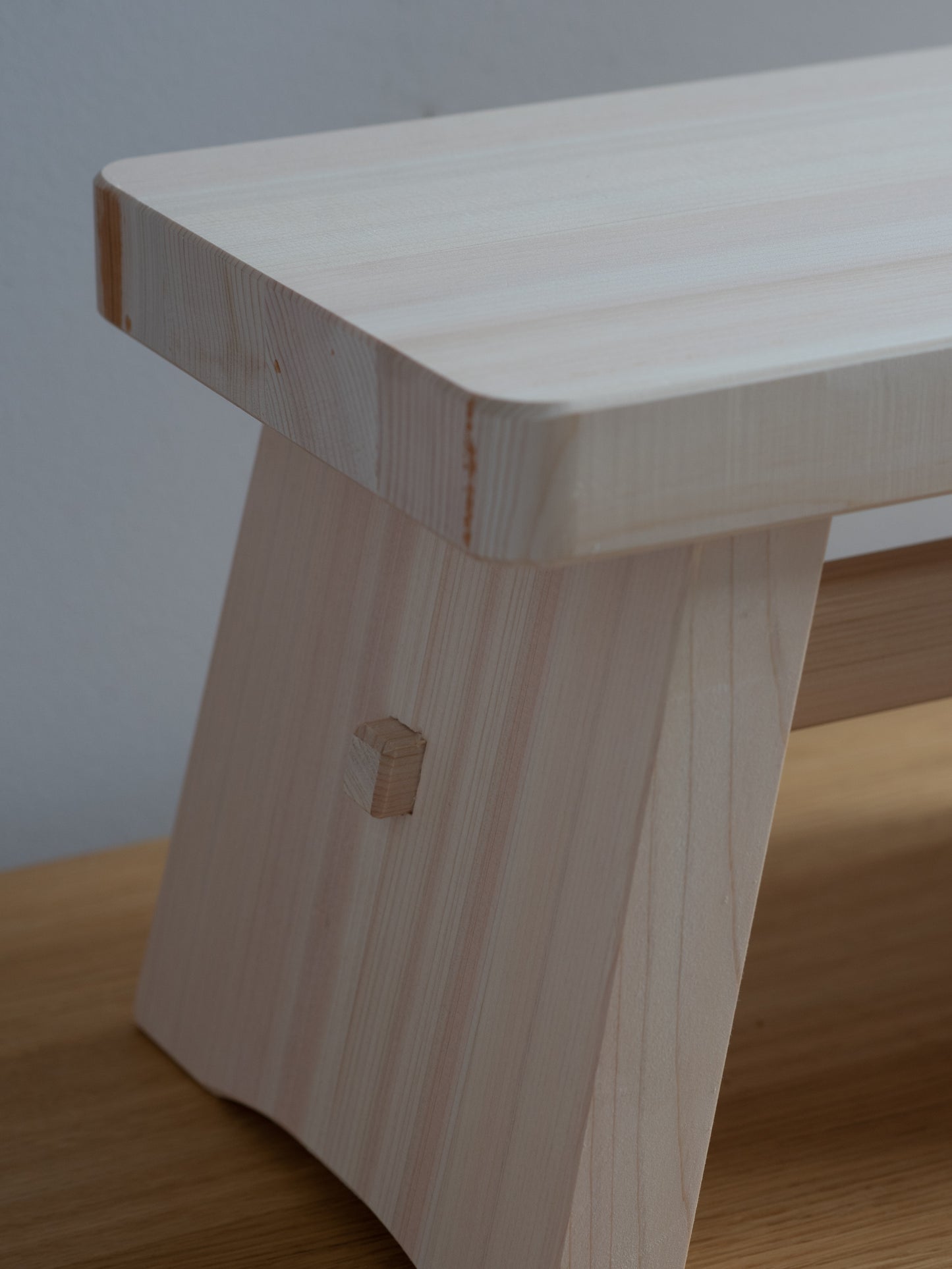 Hinoki Japanese Bath Stool - Small