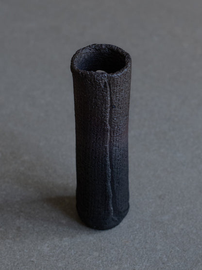 Japanese Ceramic Tube Wall Vase