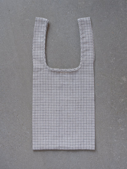 Graph Check Shopping Bag - Small