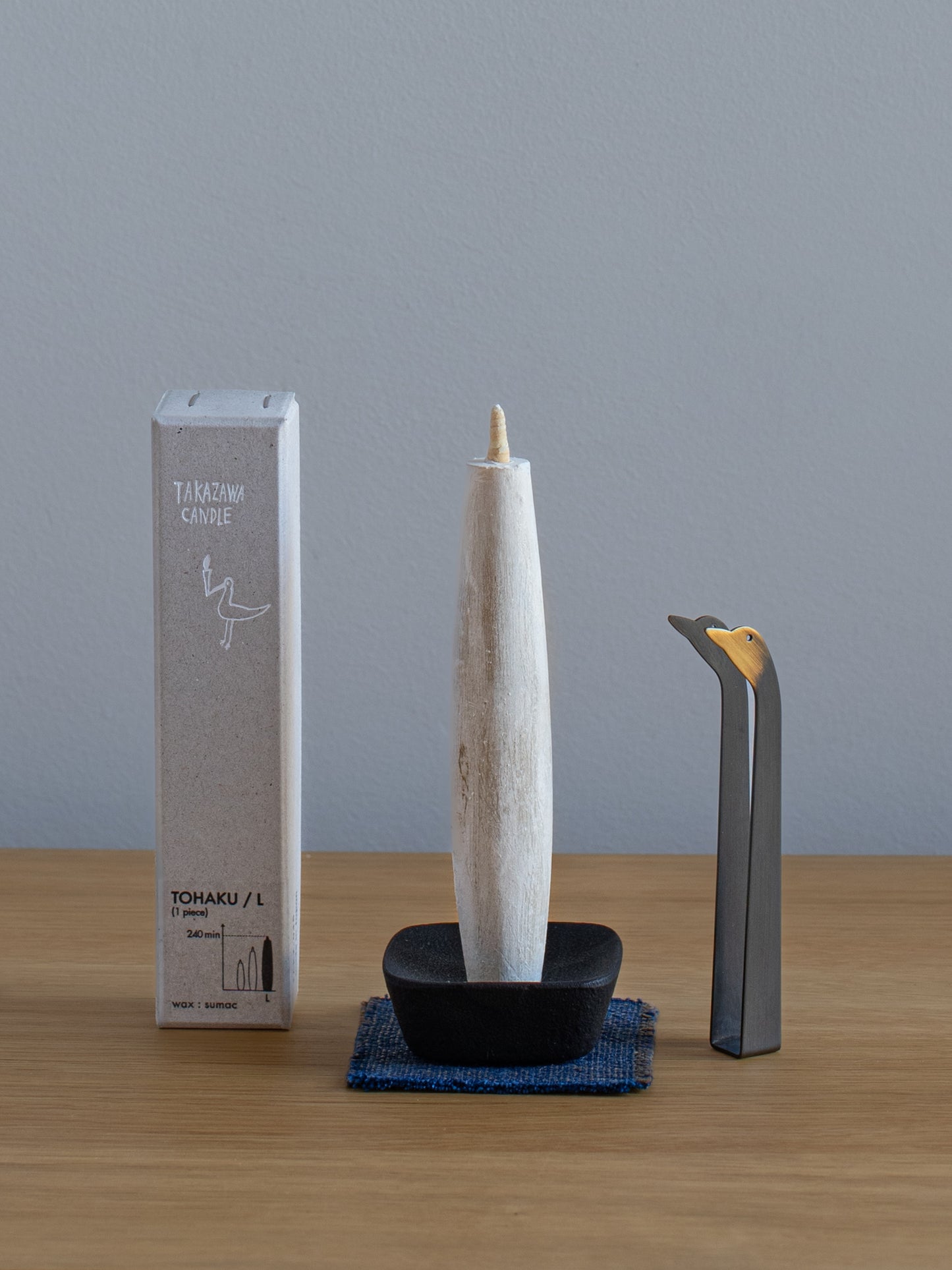 Japanese Candle Gift Set - Tohaku Large