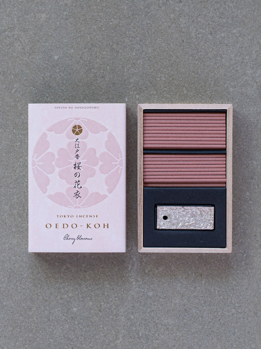 Oedo-Koh Cherry Blossoms Incense Sticks Gift Set (60 sticks)