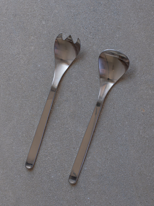 Sori Yanagi Stainless Steel Servers (set)