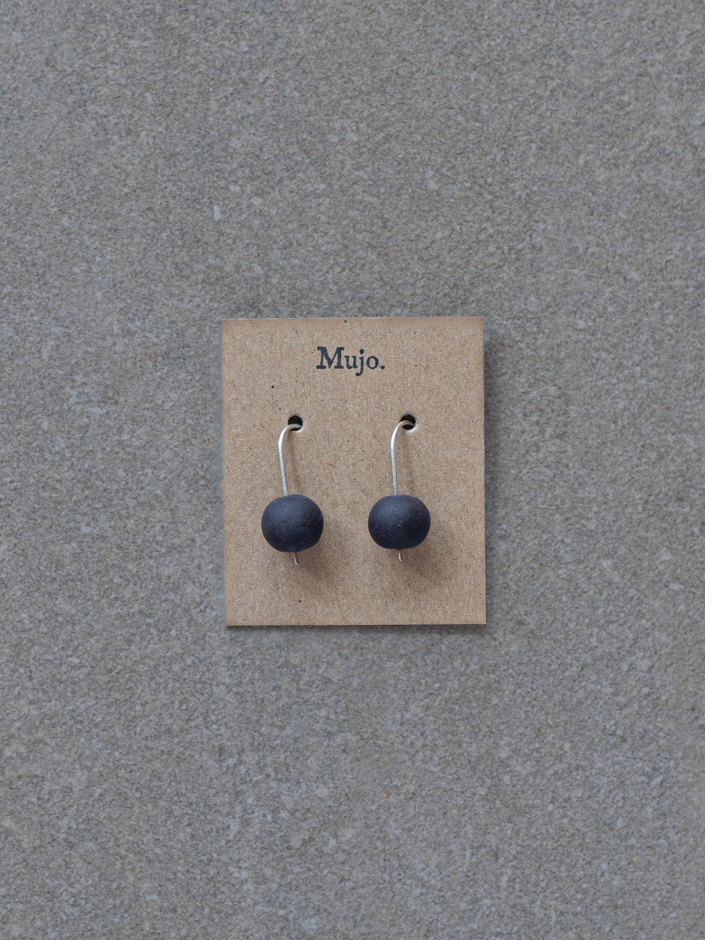 Ash Drop Earrings - Circles