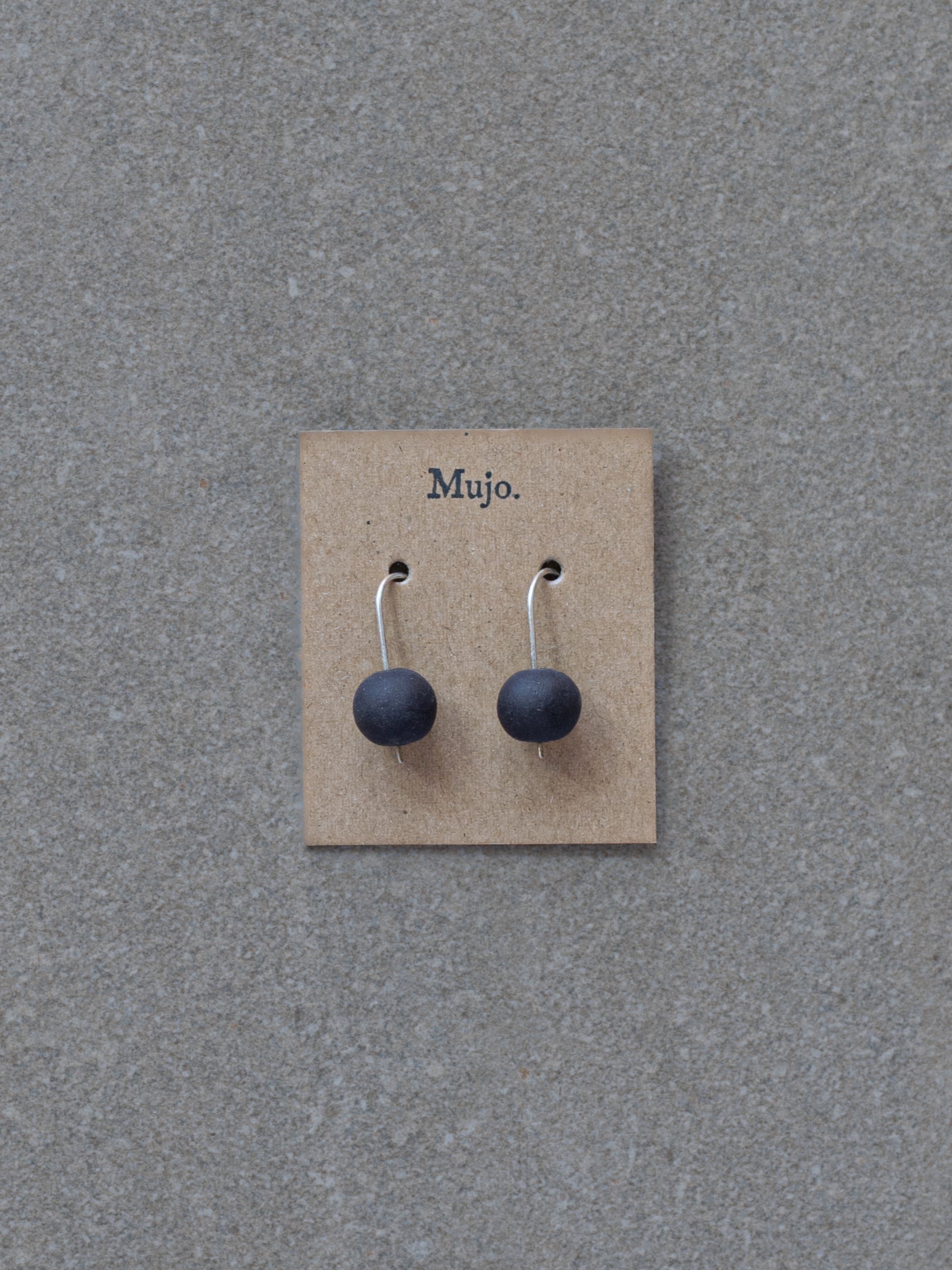 Ash Drop Earrings - Circles