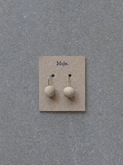 Natural Drop Earrings - Circles