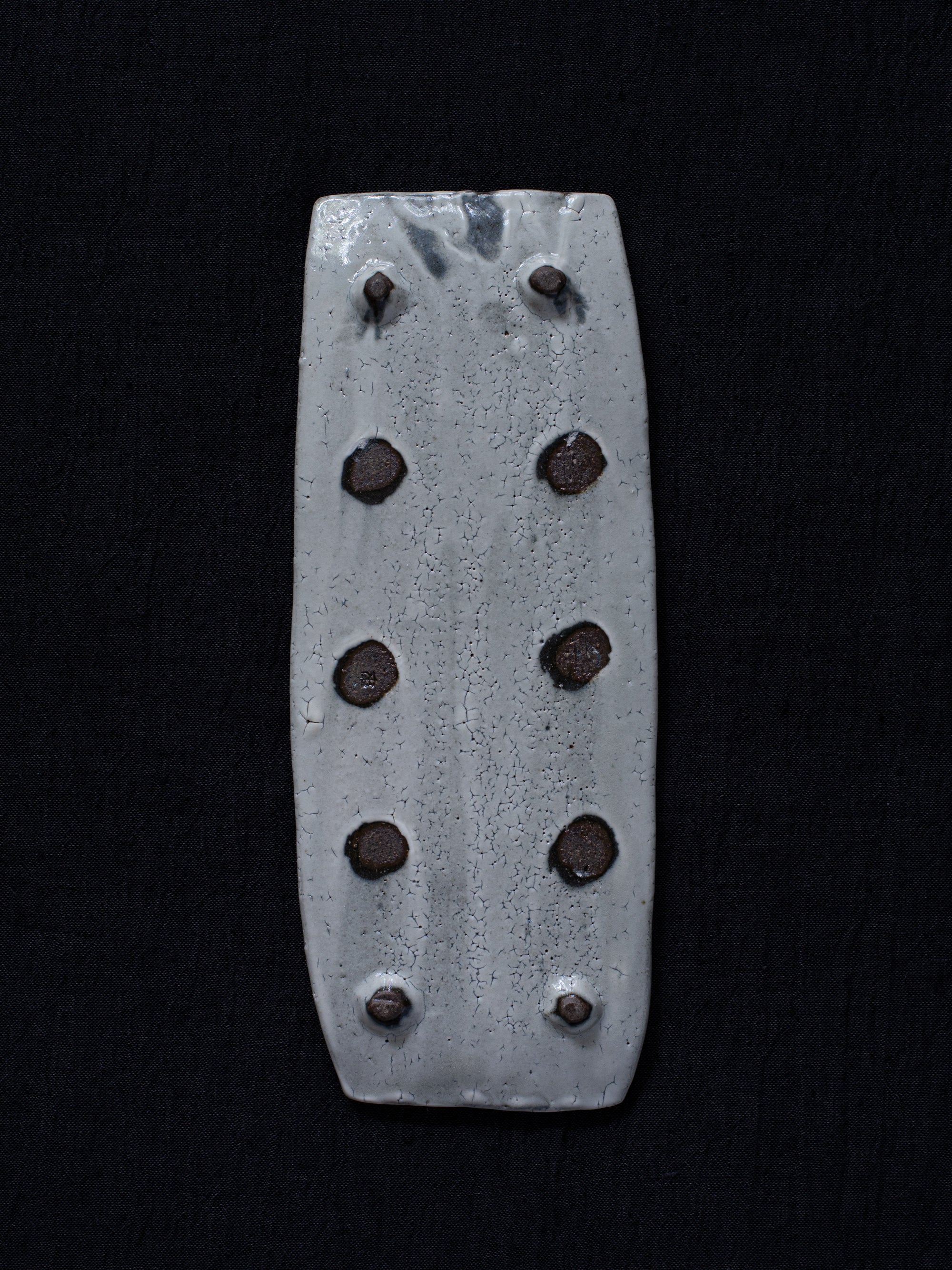 Footed Rectangle Plate
