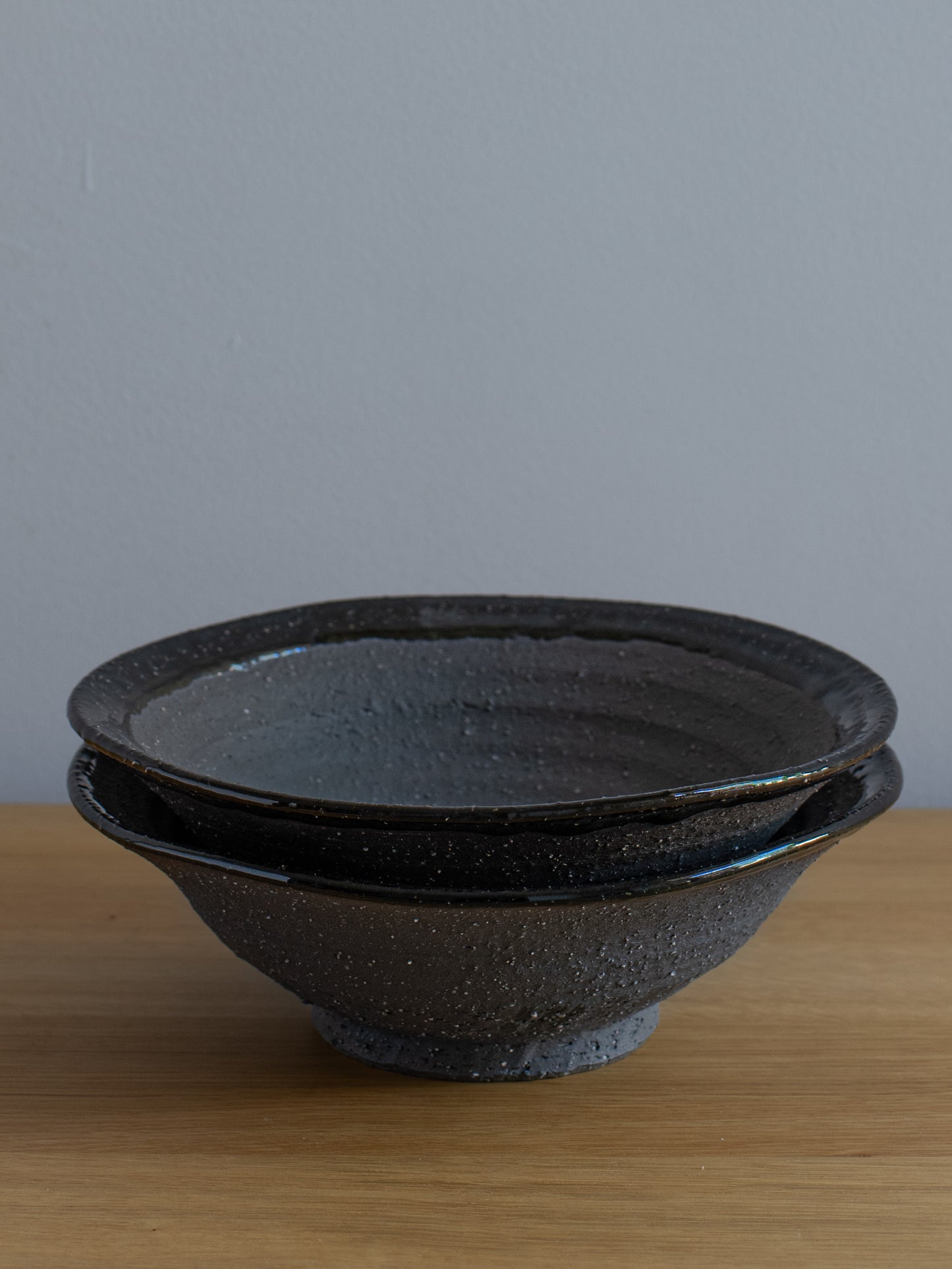 Shigaraki Glazed Rim Bowl